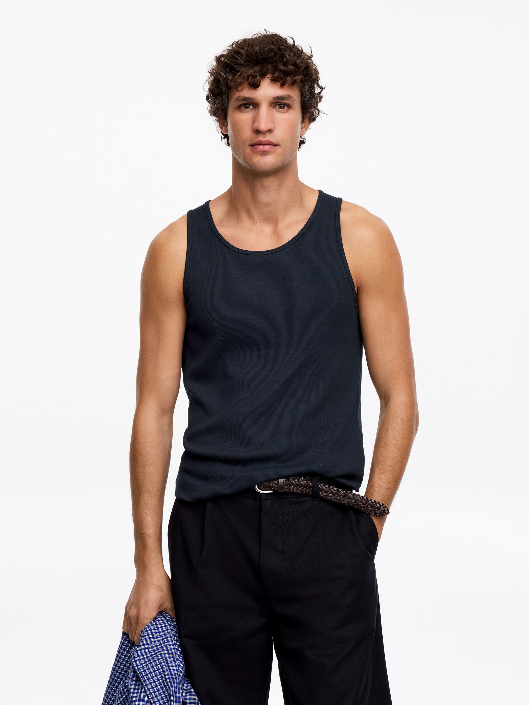 Geripptes Tanktop-#272930-18931