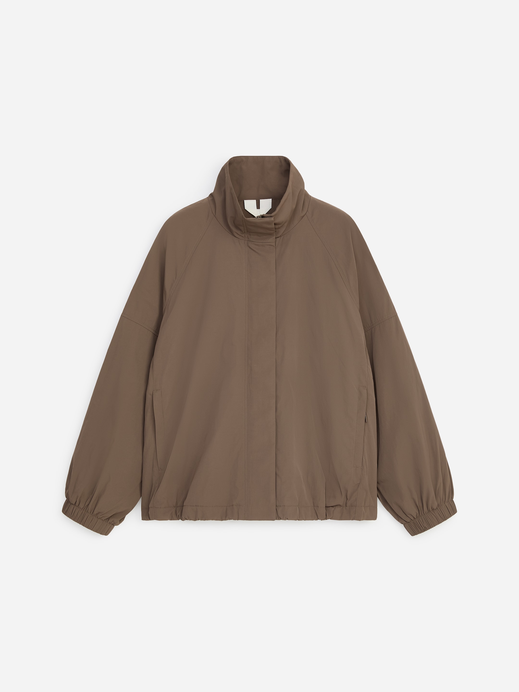 Veste coupe-vent matelassée-Brown-20668
