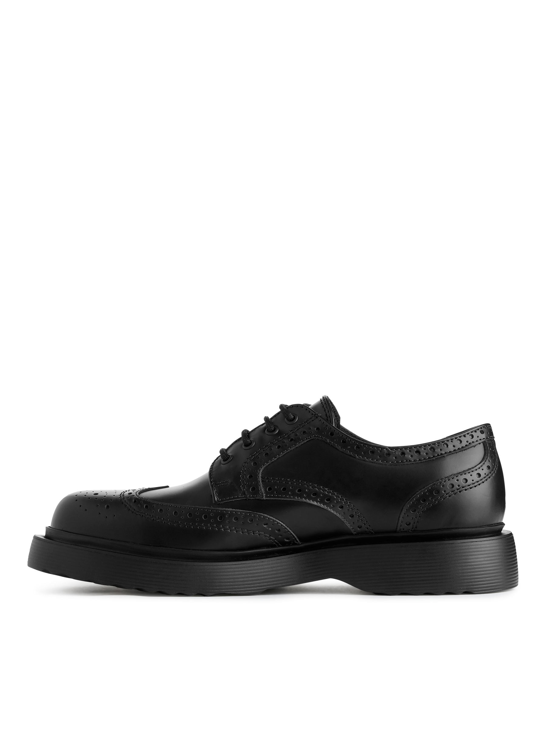 Scarpe brogue in pelle - Nero - Men - StillMedia/DescriptiveStillLife - 3