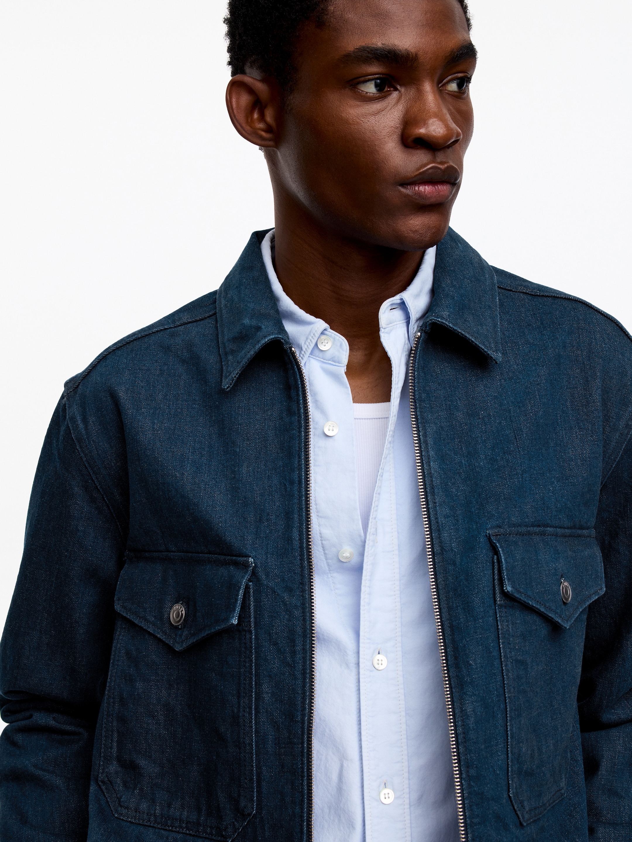 Sobrecamisa denim - Azul - Corte estándar - Men - StillMedia/Lookbook - 5