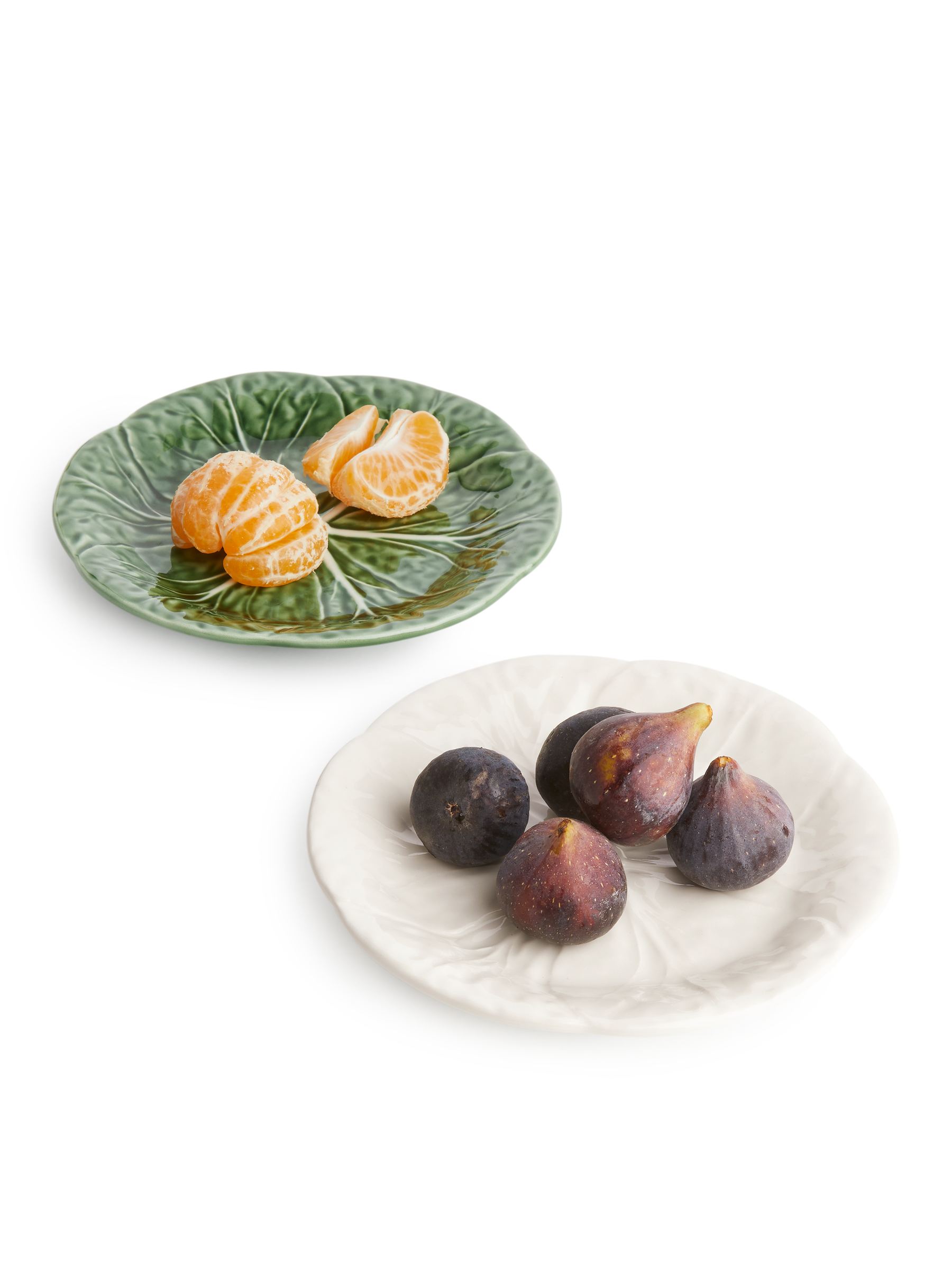 Krautblattförmiger Teller von Bordallo Pinheiro, 1 - Grün - Haushaltswaren - StillMedia/DescriptiveDetail - 2