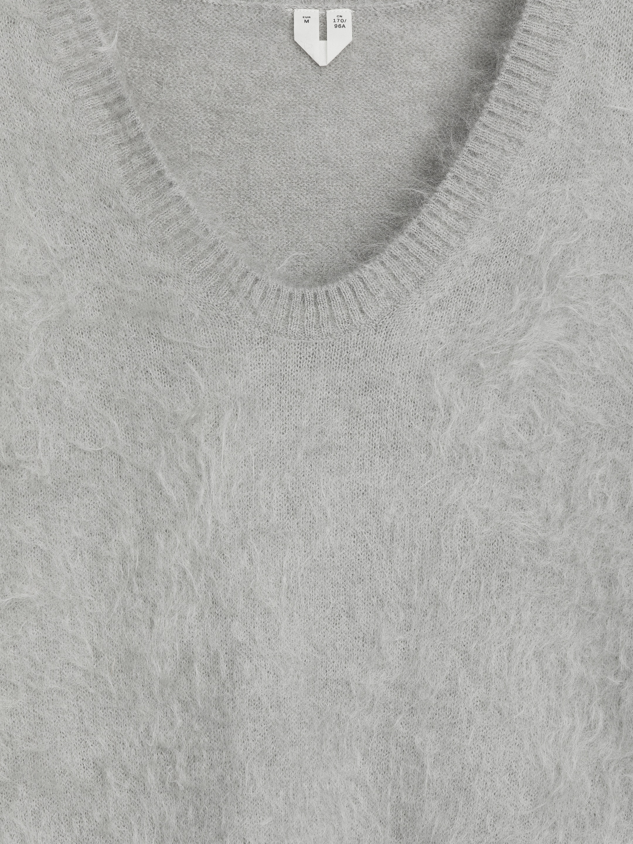 Mohair-Wool Jumper - Grey - Loose fit - Women - StillMedia/DescriptiveDetail - 2