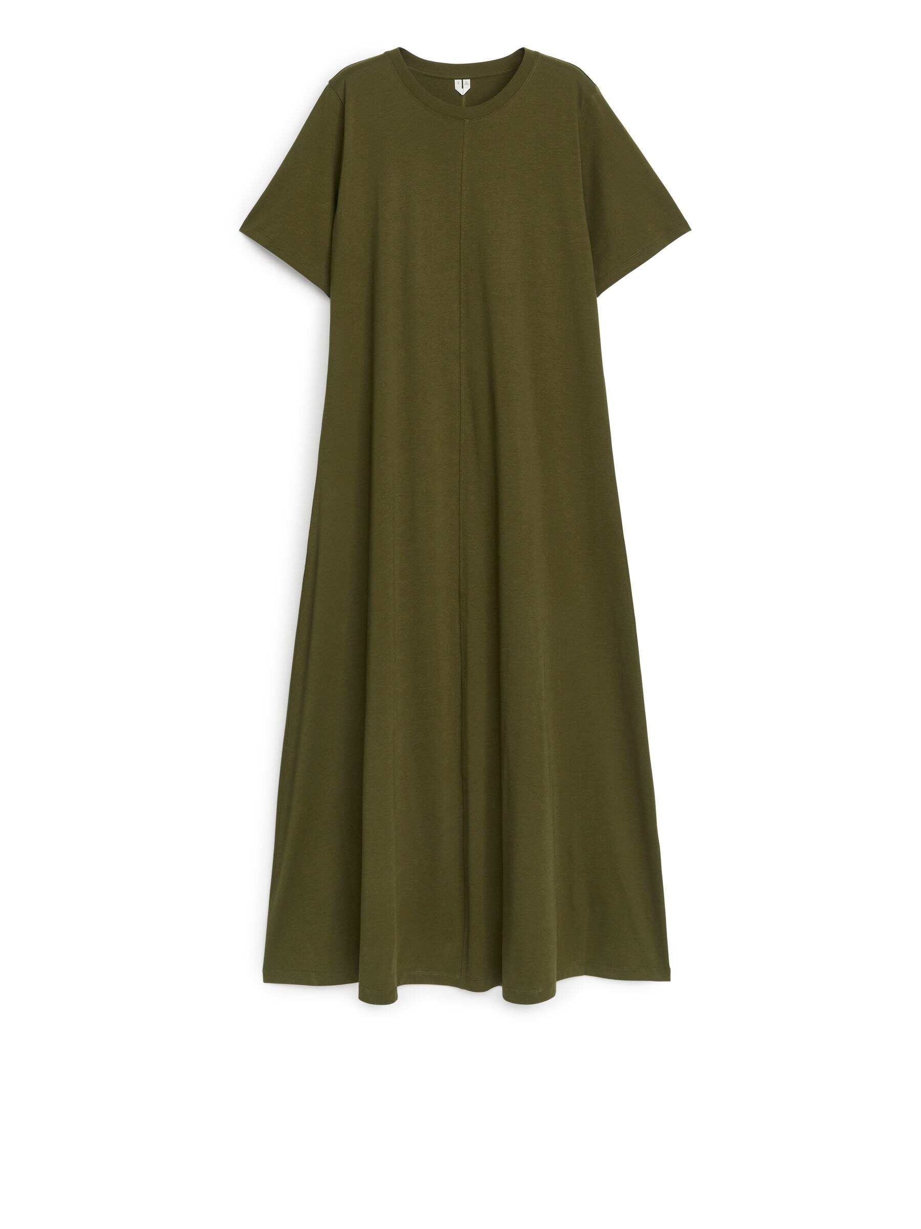 Weites T-Shirt-Kleid - Dunkelgrün - Loose Fit - Damen - StillMedia/DescriptiveStillLife - 1