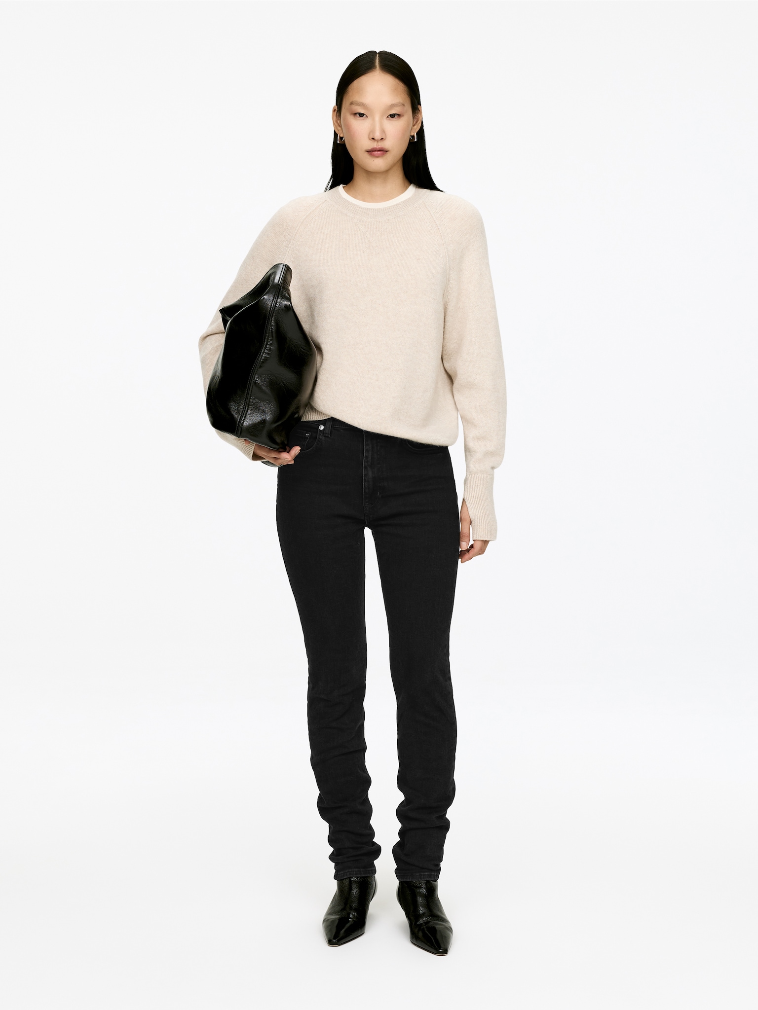 Jeans AZALEA slim - Nero - 1