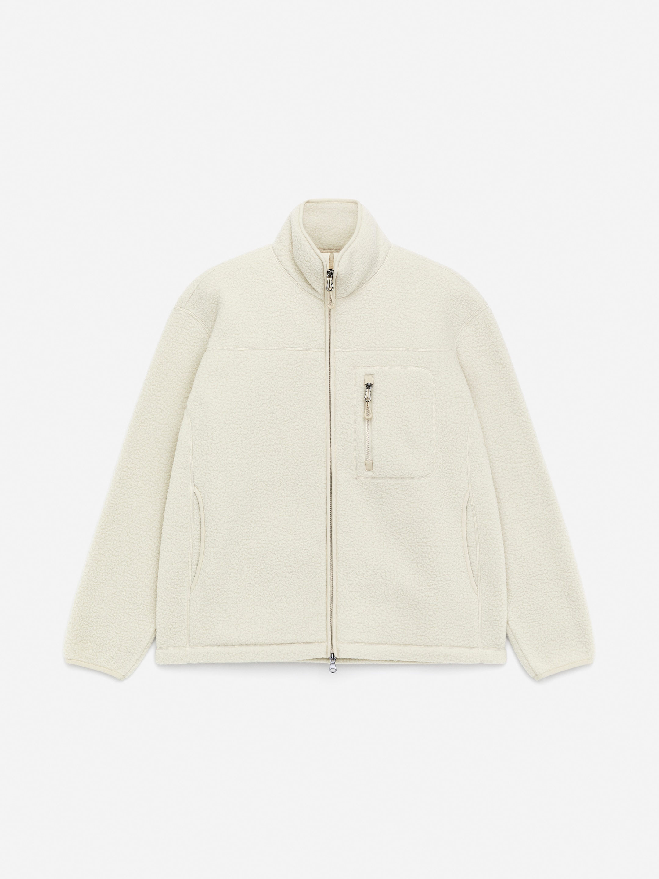 Fleece Jacket-#e8e2d3-16630