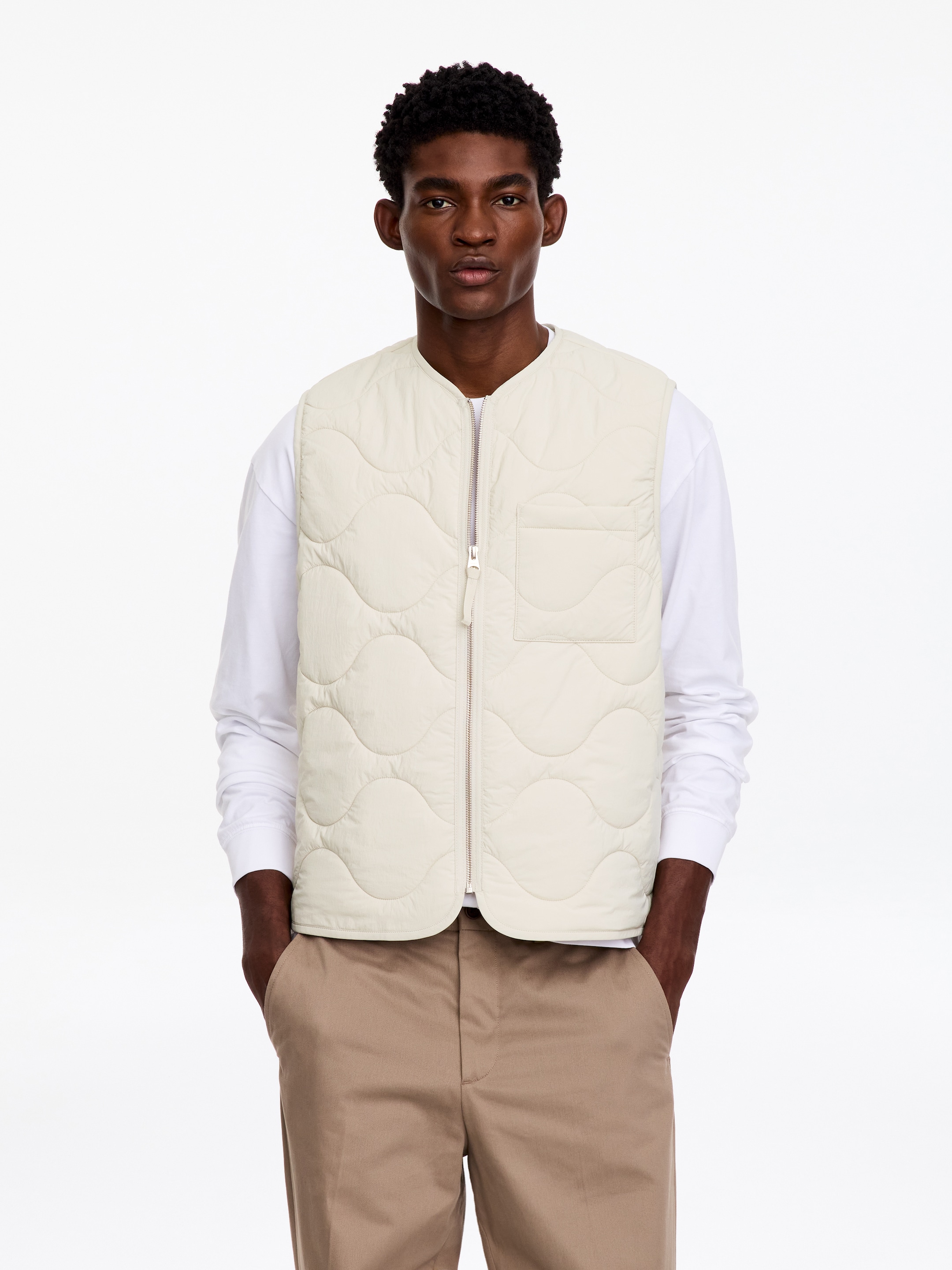 Quilted Liner Vest - Mole - Regular fit - men - StillMedia/Lookbook - 6