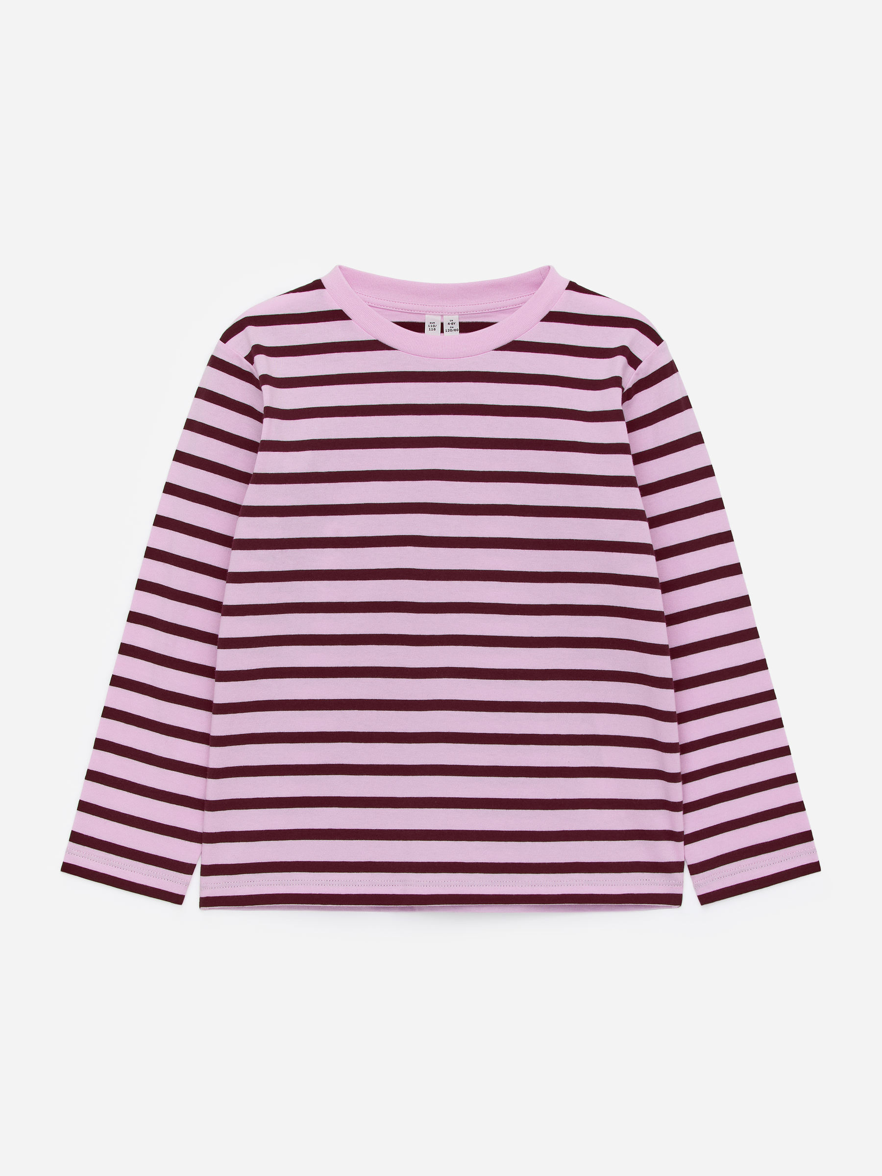 Langärmeliges T-Shirt im 2er-Pack - Rosa/Weinrot - Regular Fit - Children - StillMedia/DescriptiveStillLife - 3