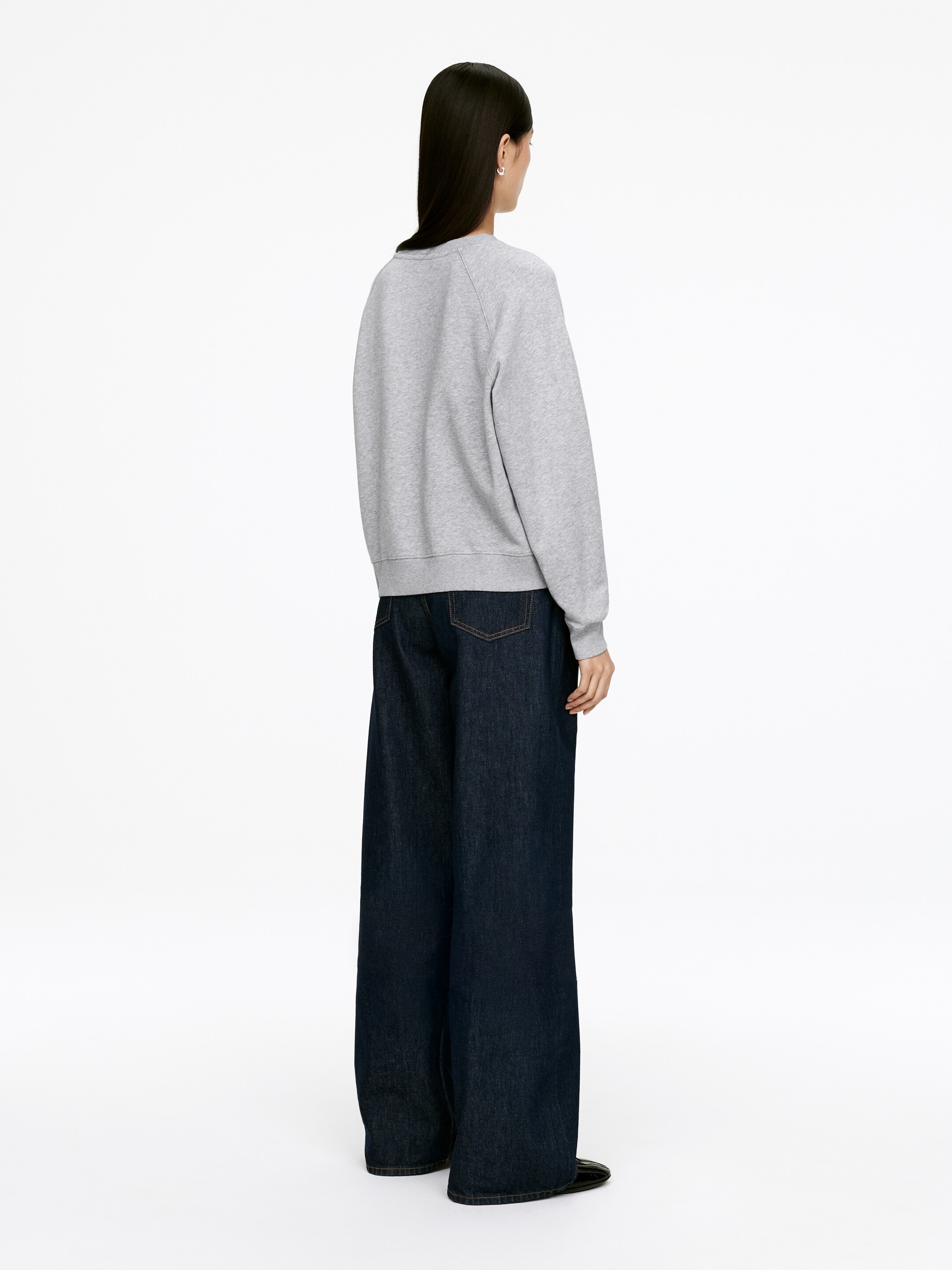 Ingrandisci l'immagine: Terry Sweatshirt - Grey Melange - DONNA | H&M CH 4