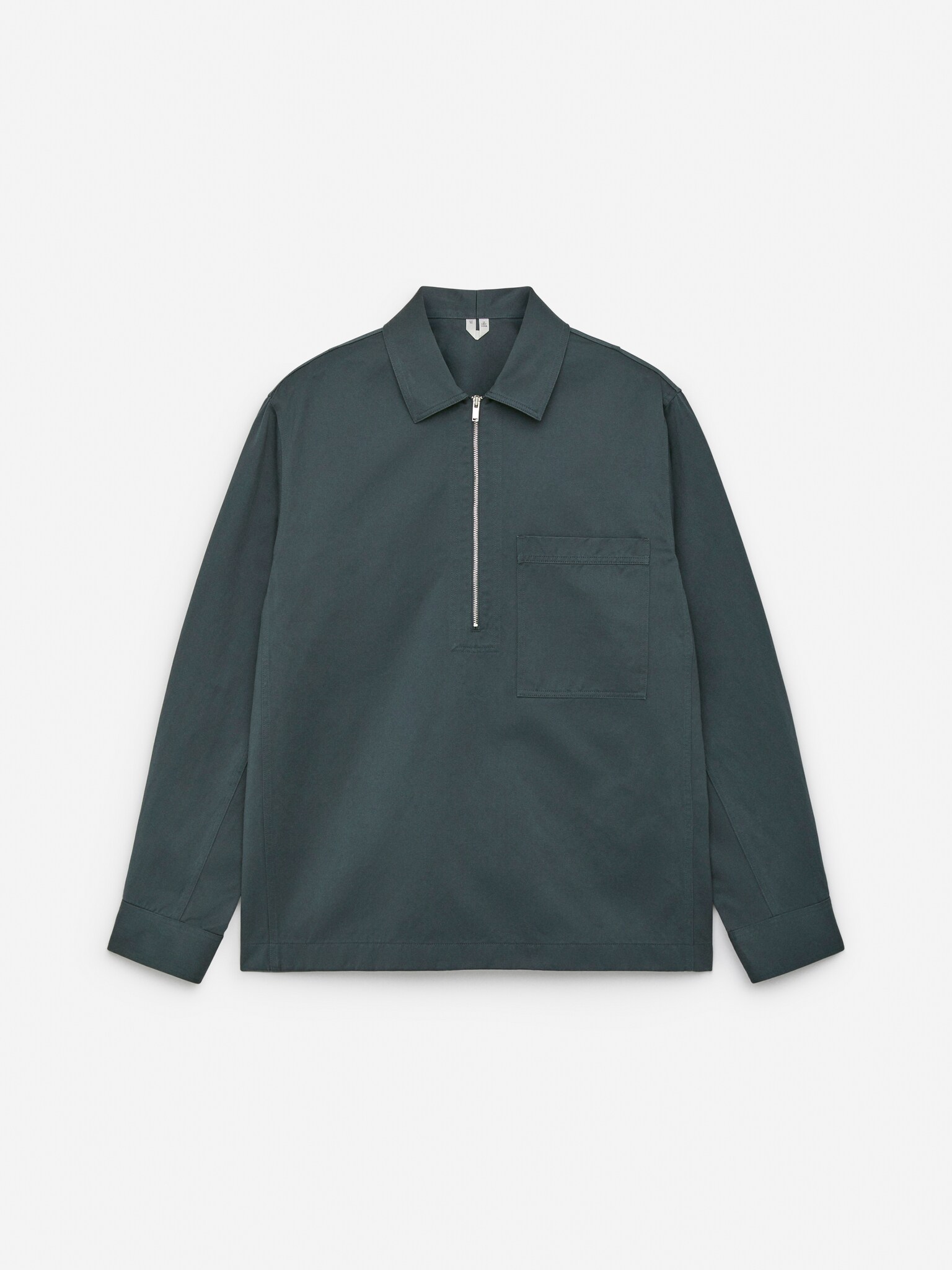 Chemise décontractée à enfiler - Vert foncé