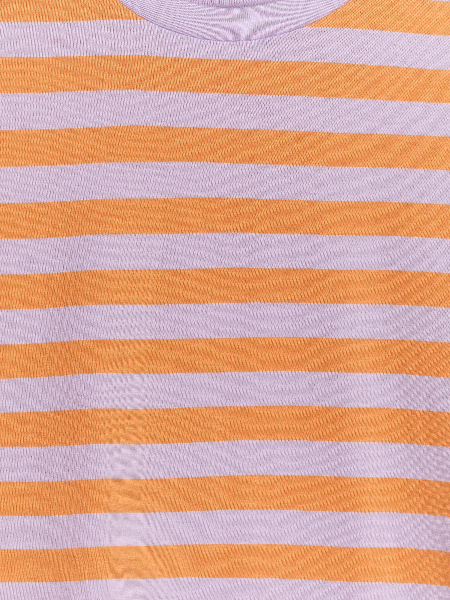 Oversize-T-Shirt mit langen Ärmeln - Korallenrot/Flieder - Oversize - Kinder - StillMedia/DescriptiveDetail - 3