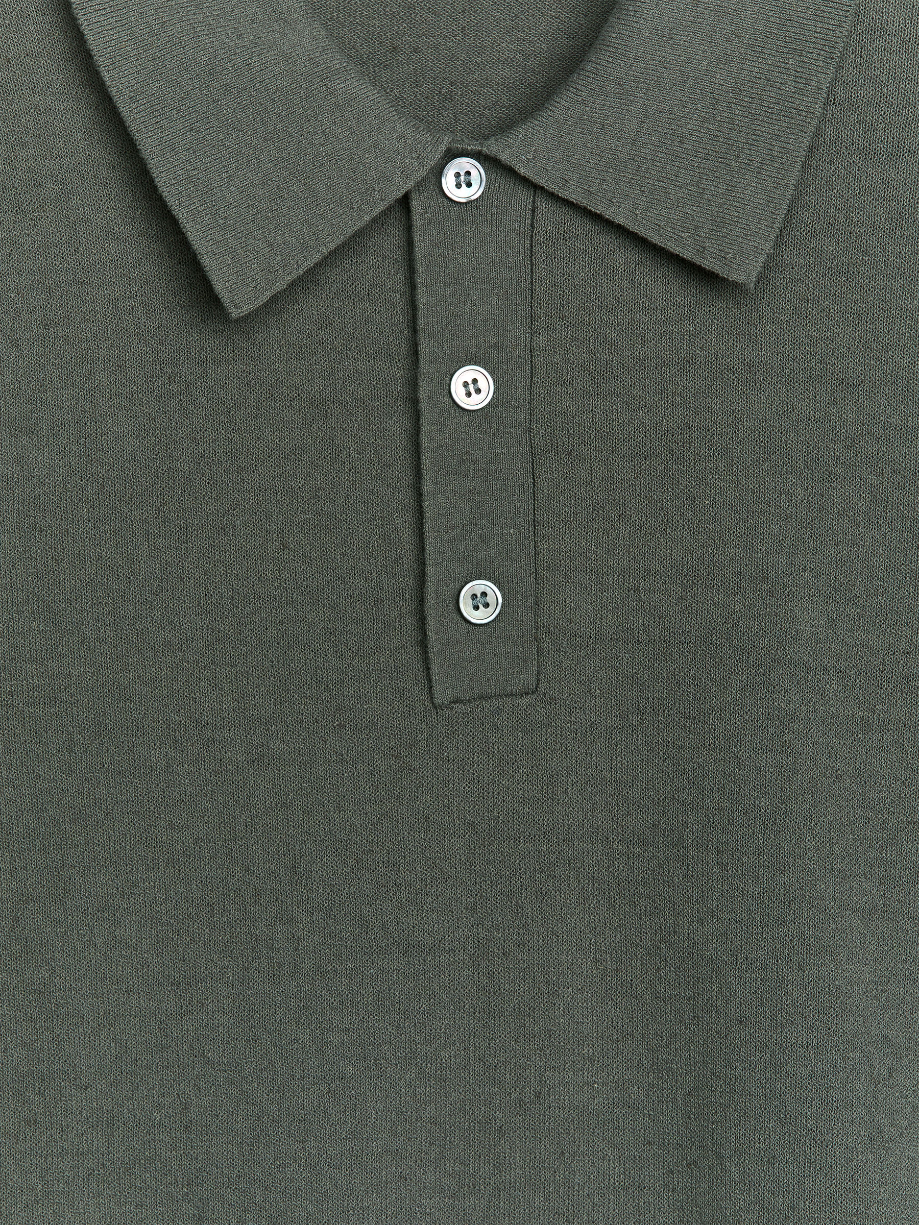 Polostrickhemd - Khaki - Regular Fit - Herren - StillMedia/DescriptiveDetail - 2