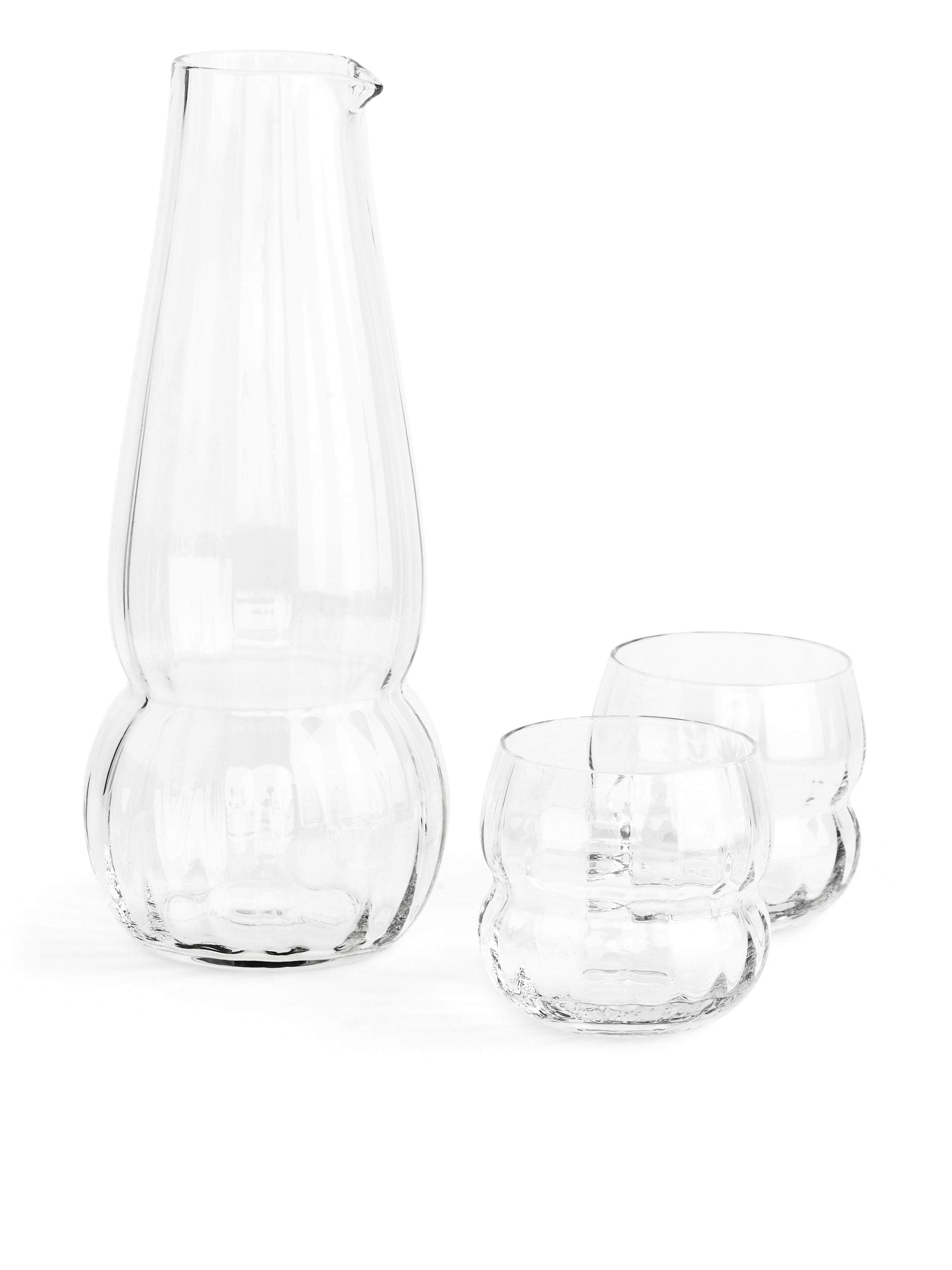 Visa större bild: Glaskaraff - Genomskinlig - Home All | H&M SE 2