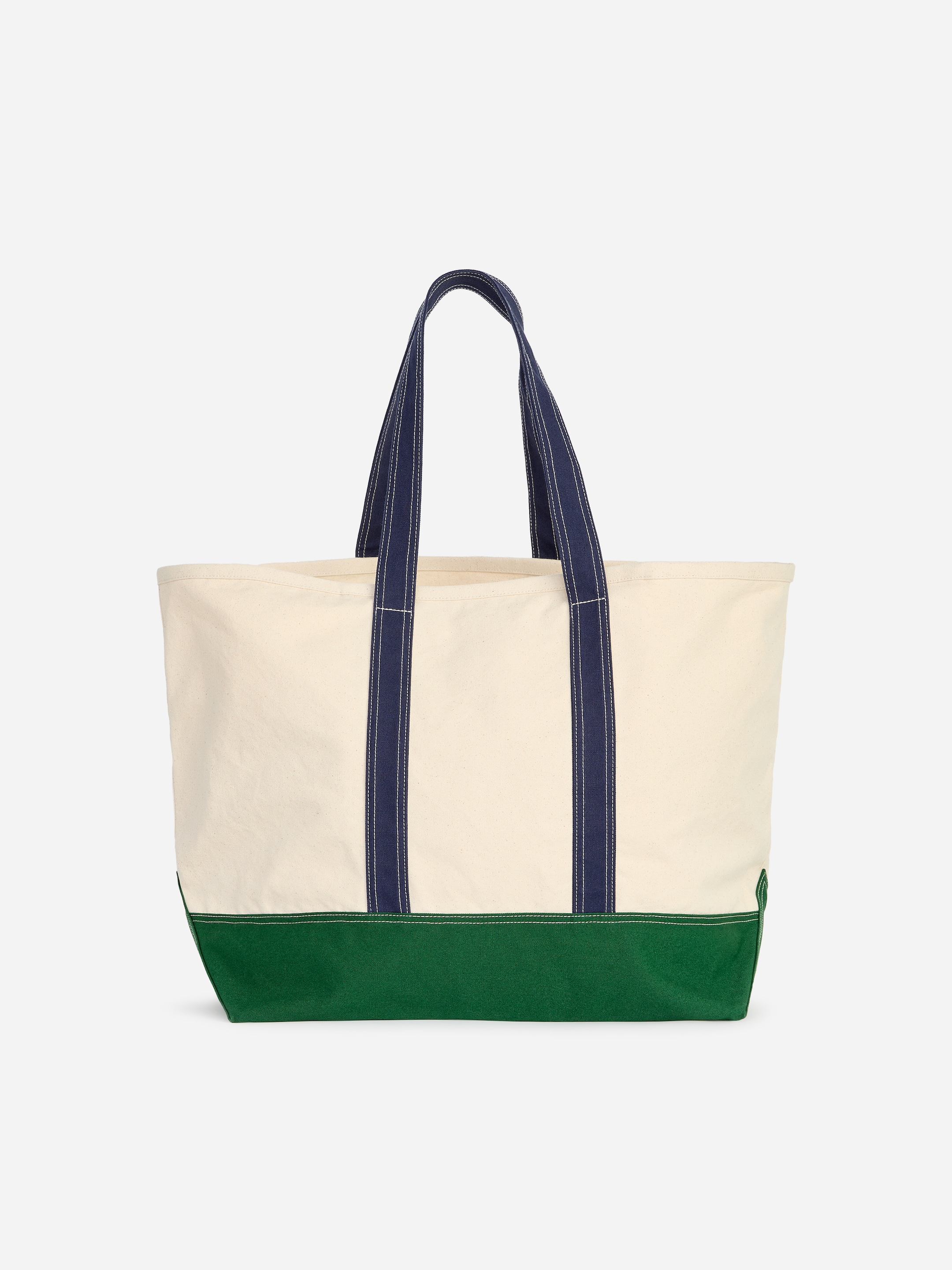 Large Canvas Tote Bag-Green-19782