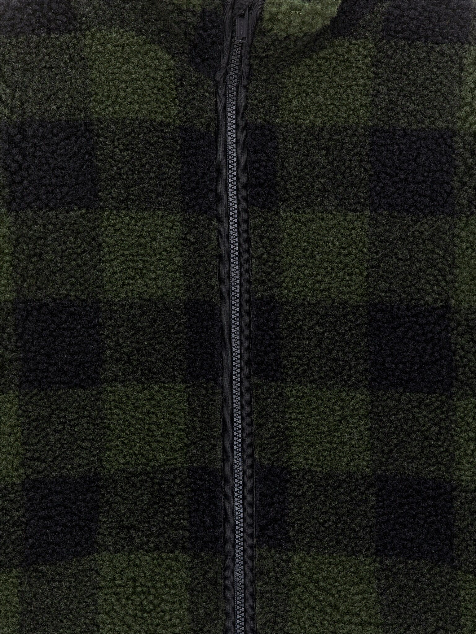Pile Jacket - Green/Blue/Lilac/Green - 3