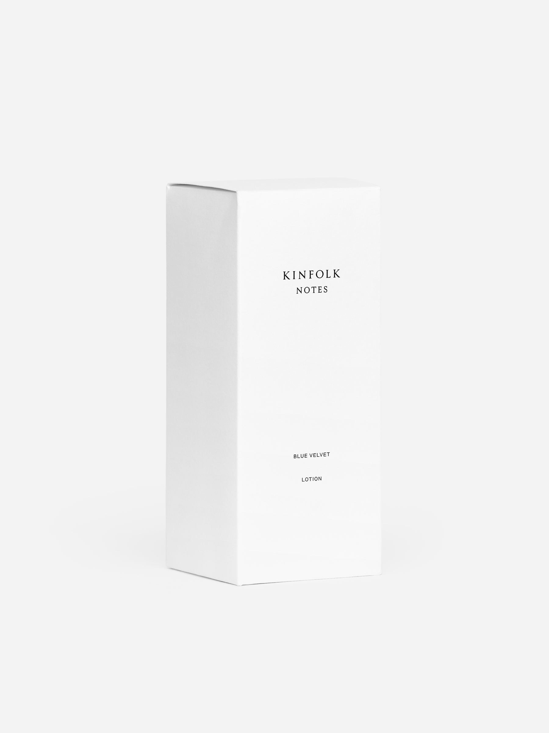 Kinfolk Notes Lotion 300ml - Blue Velvet - Homeware - StillMedia/DescriptiveStillLife - 1