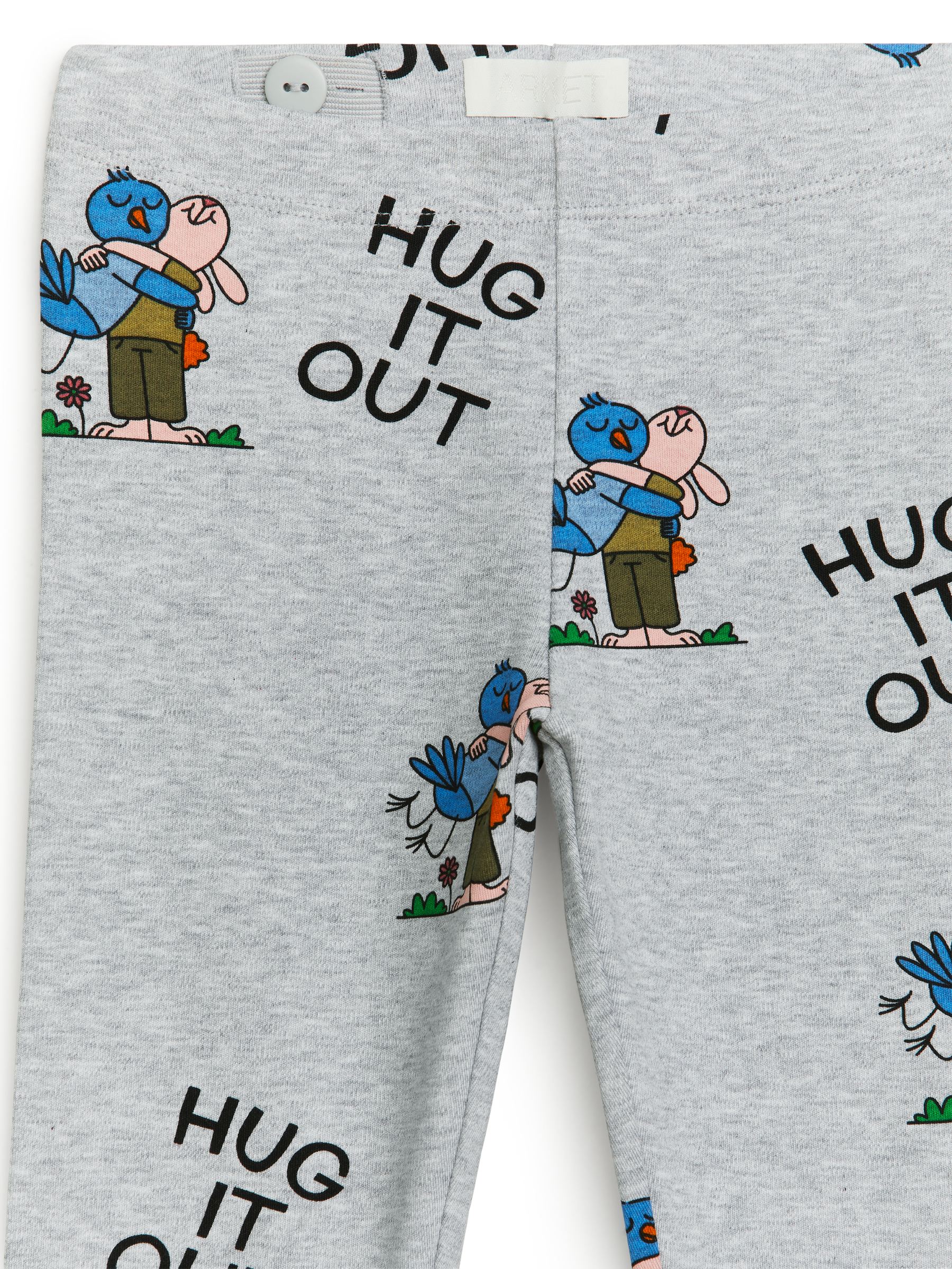 Jerseyleggings - Grau/bedruckt - Slim Fit - Kinder - StillMedia/DescriptiveDetail - 3