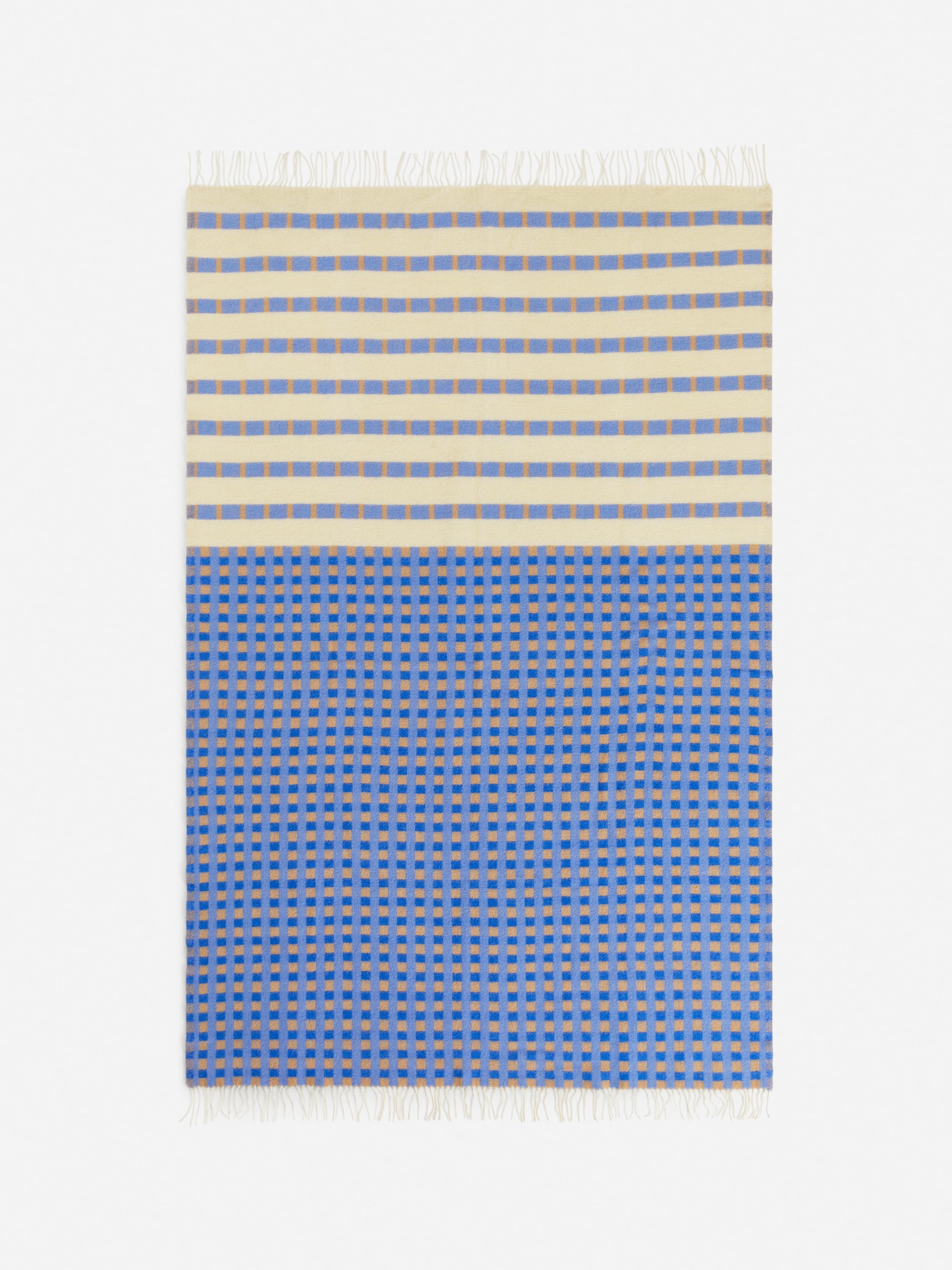 Klippan Wool Blanket – Blue/Beige – Homeware – ARKET EU