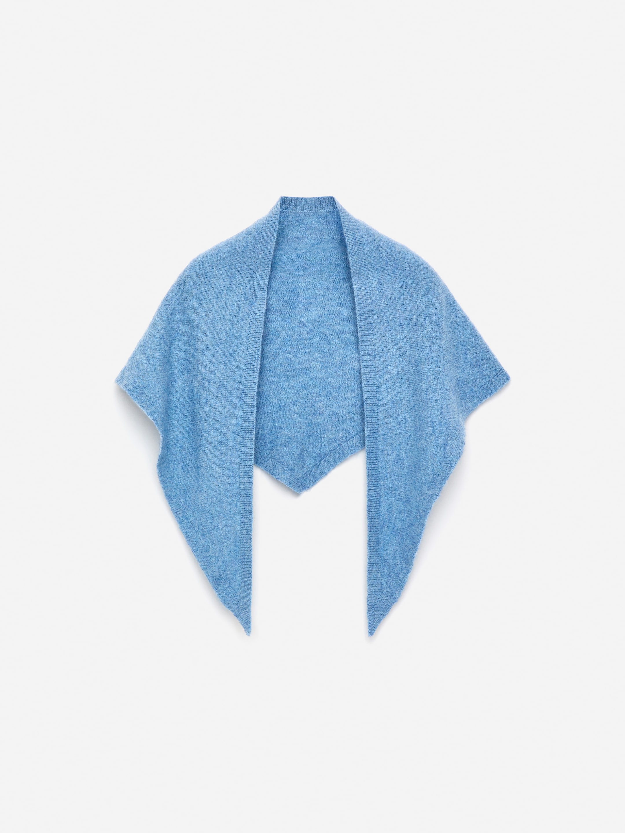 Bufanda en mezcla de lana y alpaca - Azul - Women - StillMedia/DescriptiveStillLife - 2
