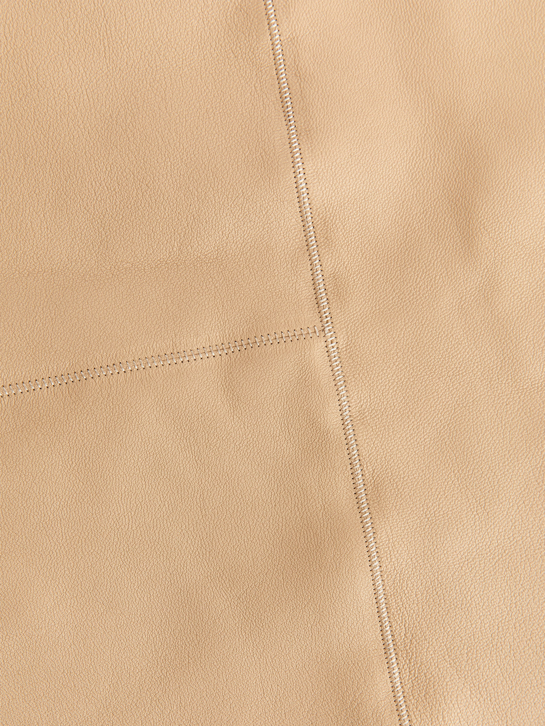 Dreieckstuch aus Leder - Beige - Damen - StillMedia/DescriptiveDetail - 3