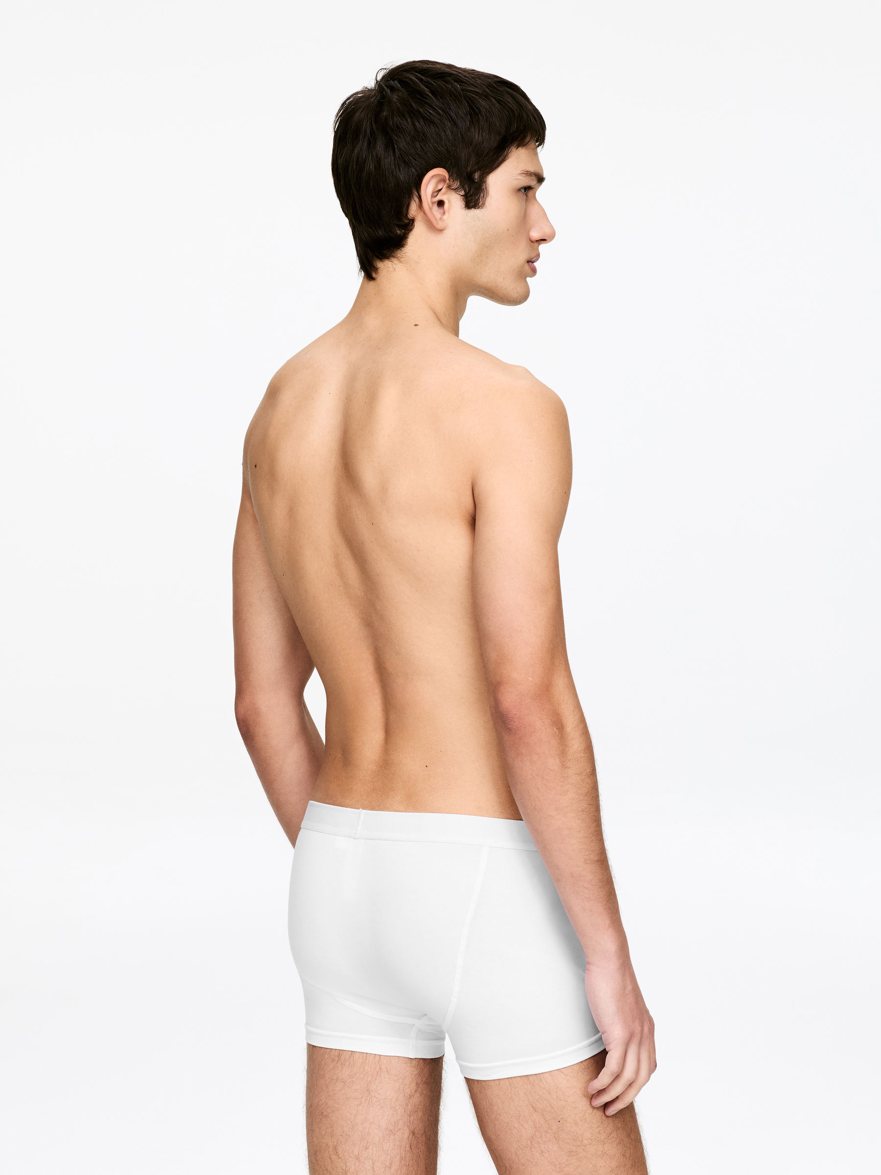 Jersey Trunks Set of 3 - White - Men - StillMedia/Lookbook - 5