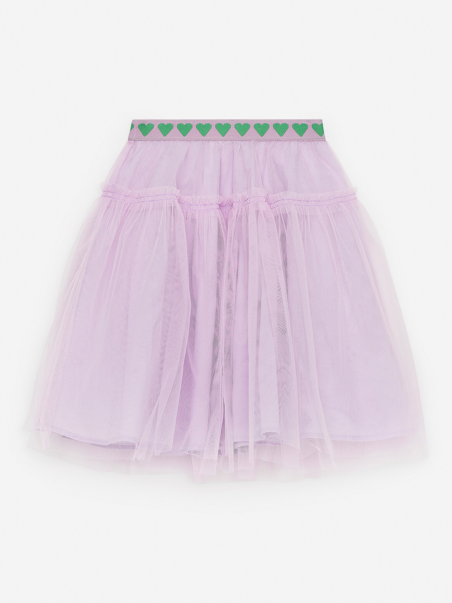 Jupe en tulle - Mauve/Vert