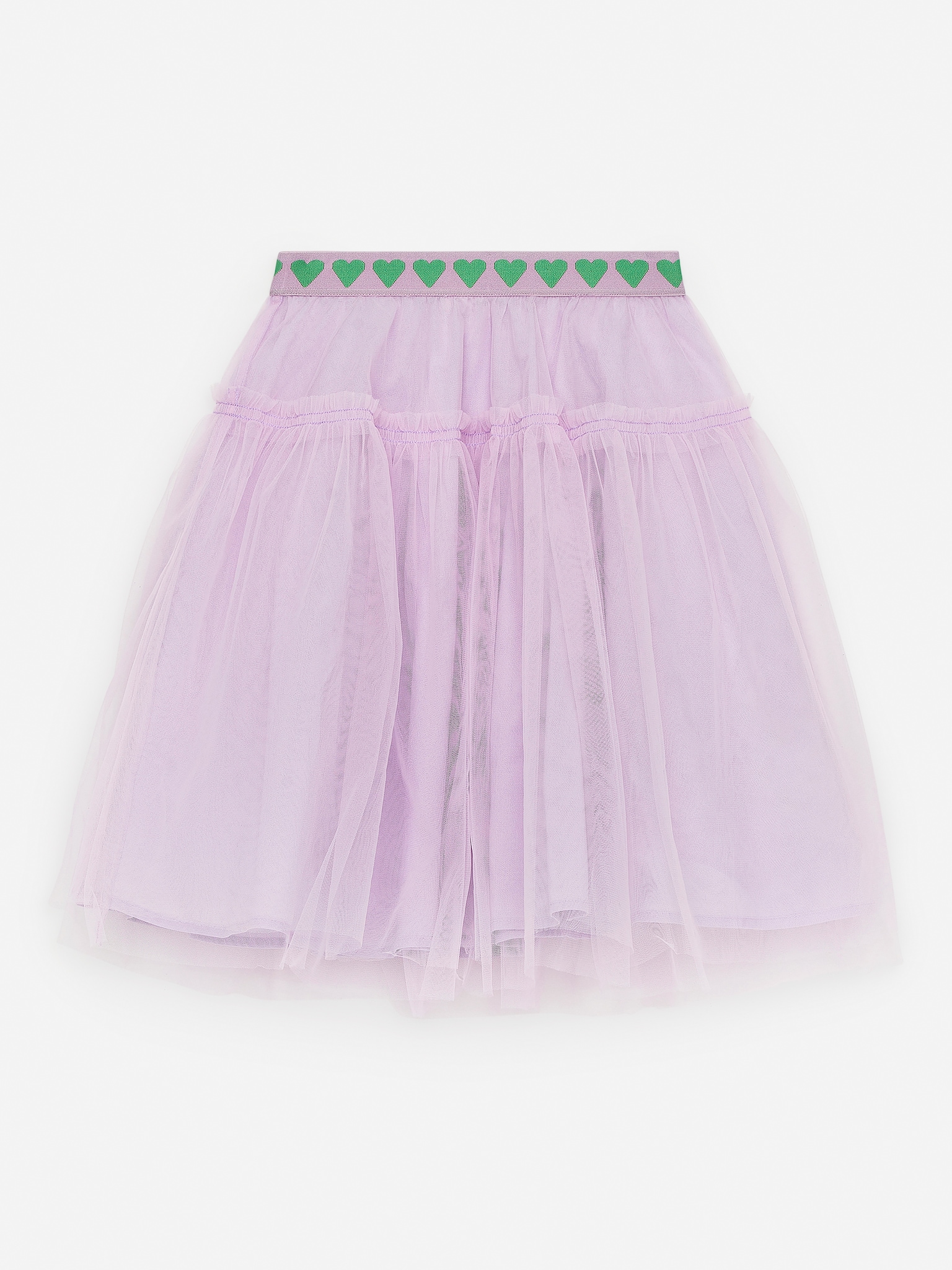 Jupe en tulle - Mauve/Vert/Beige