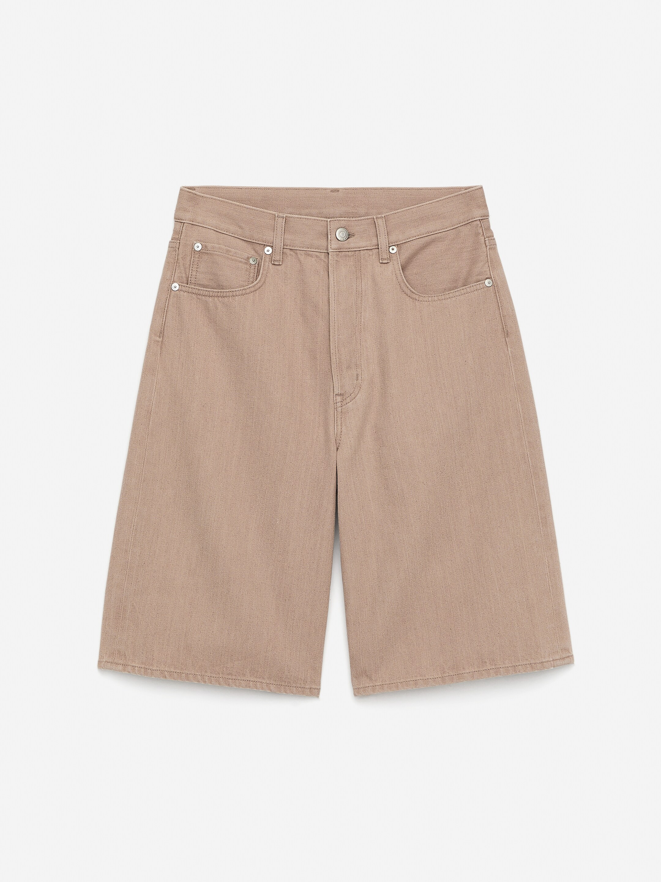 Visualizza immagine più grande: Shorts lunghi in denim - Beige - DONNA | H&M IT 5