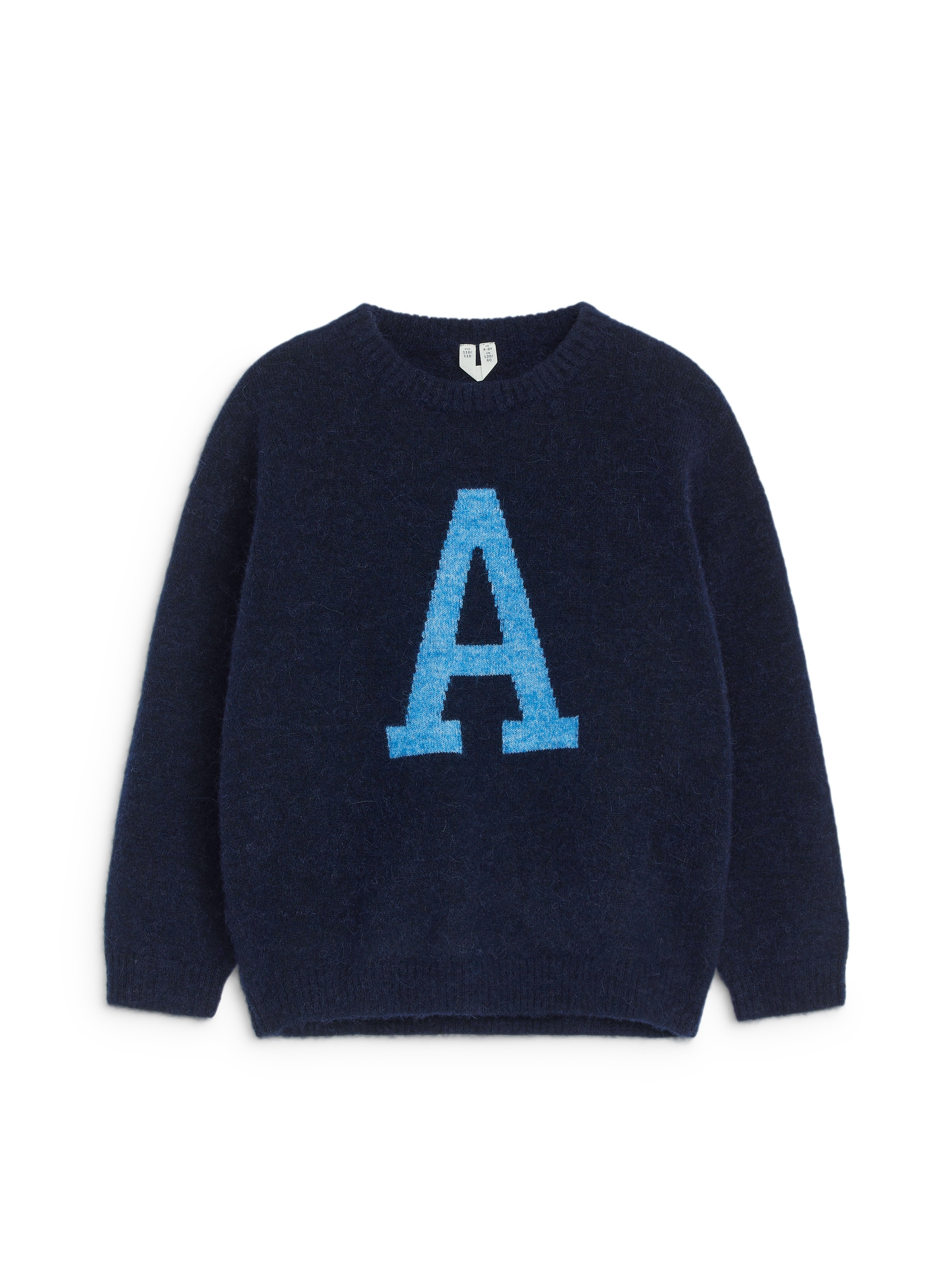 Pullover aus einer Mischung aus Wolle und Alpaka-#23263B-13076