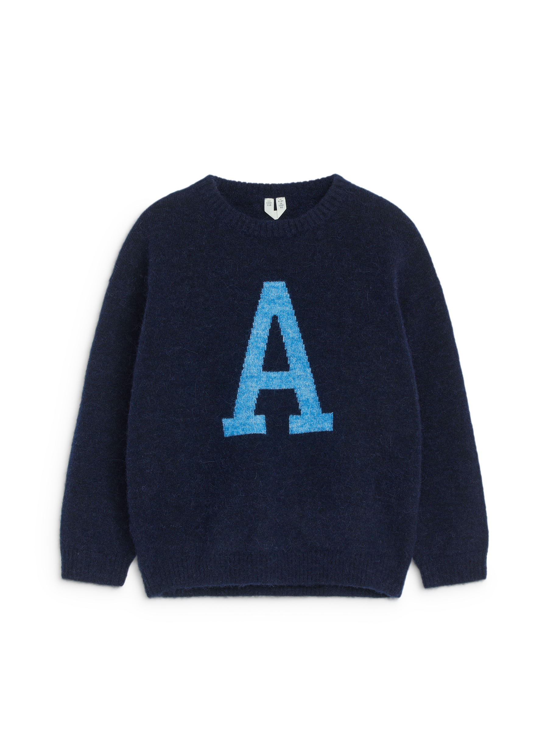 Jersey en mezcla de lana y alpaca-#23263B-13076