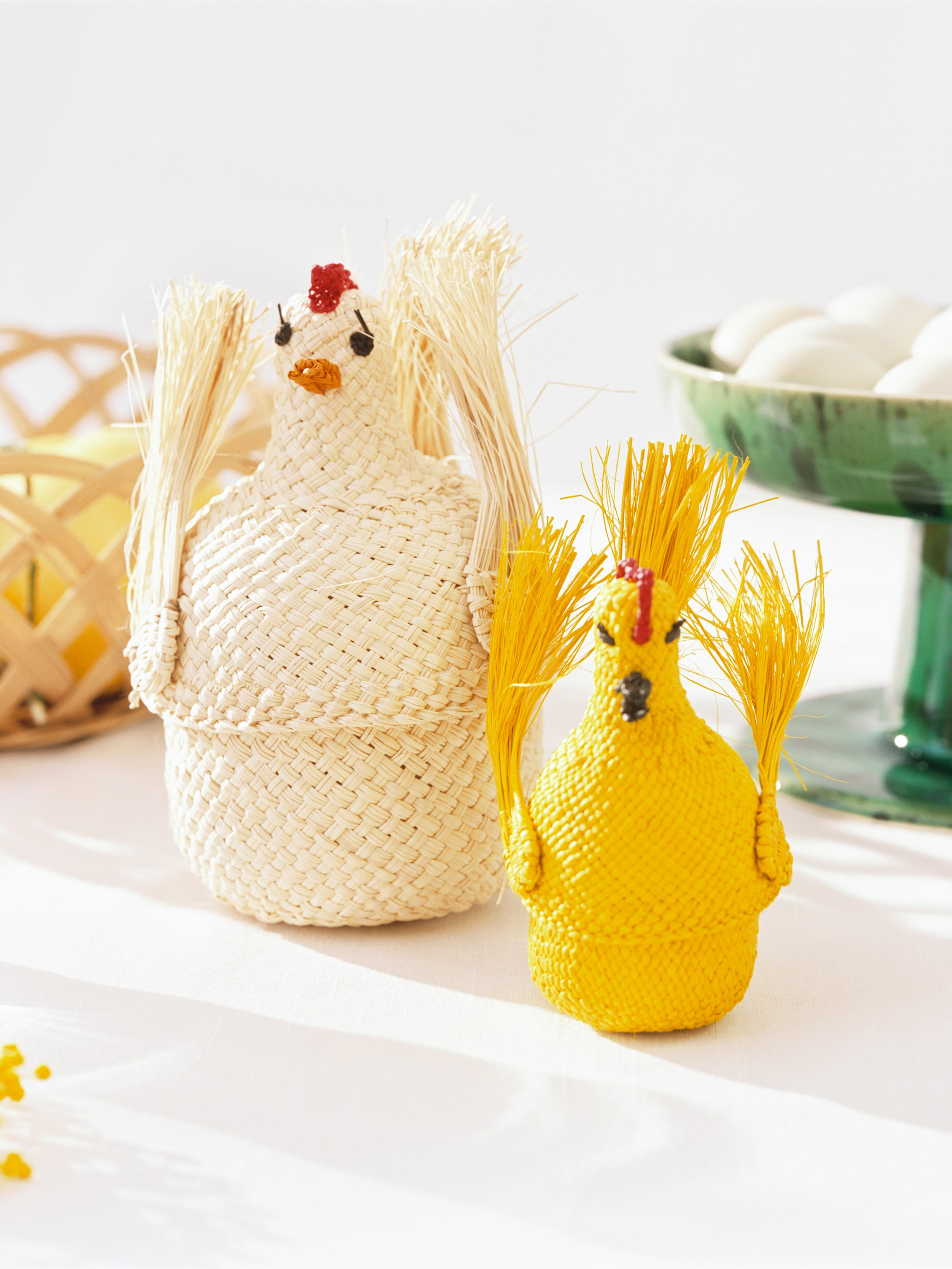Mały koszyk w kształcie kurczaka Guanabana - Żółty - Homeware - StillMedia/Environmental - 1