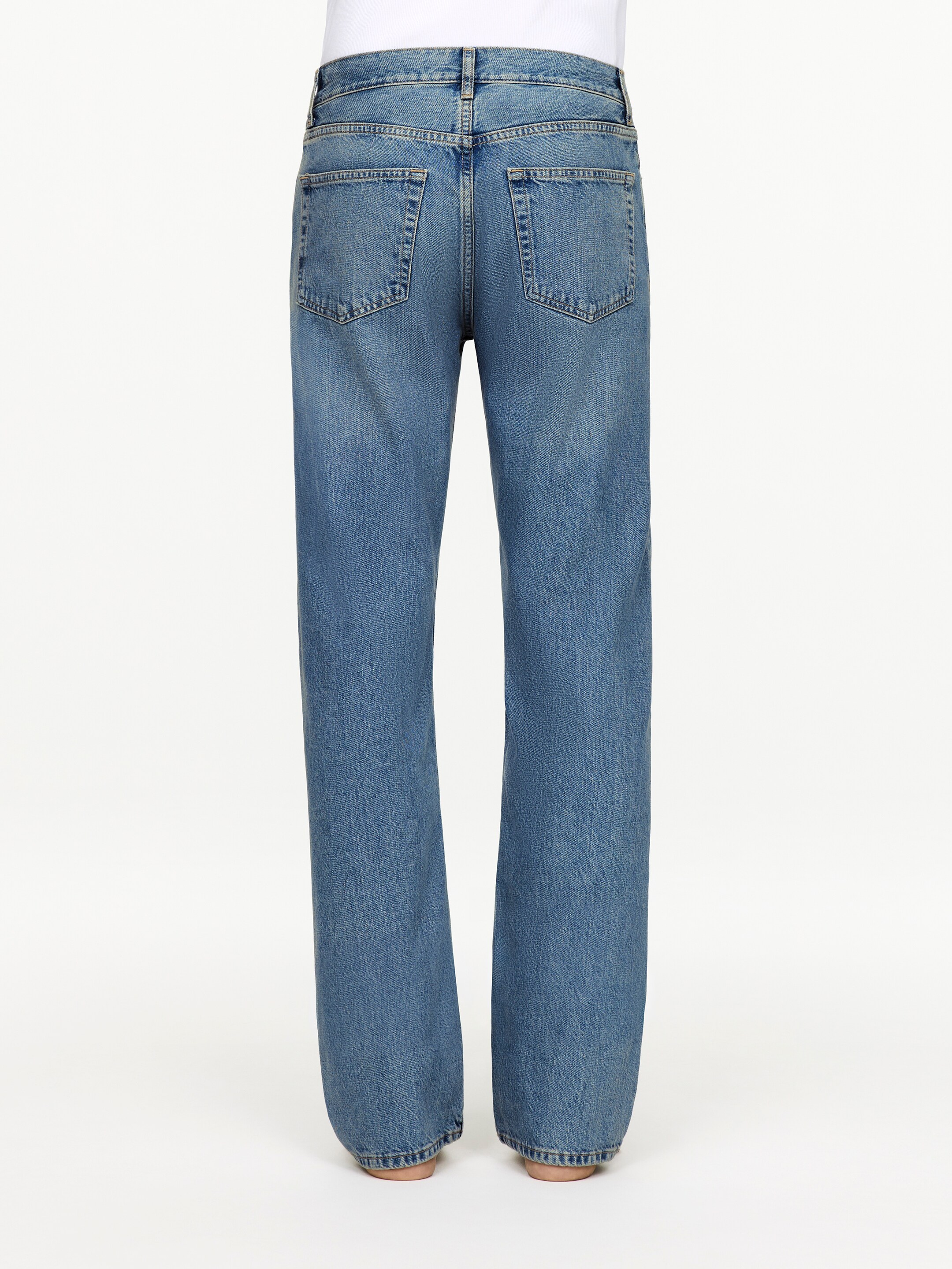 Größeres Bild anzeigen: CLIFF Regular Straight Jeans - Mittelblau - Men | H&M AT 4