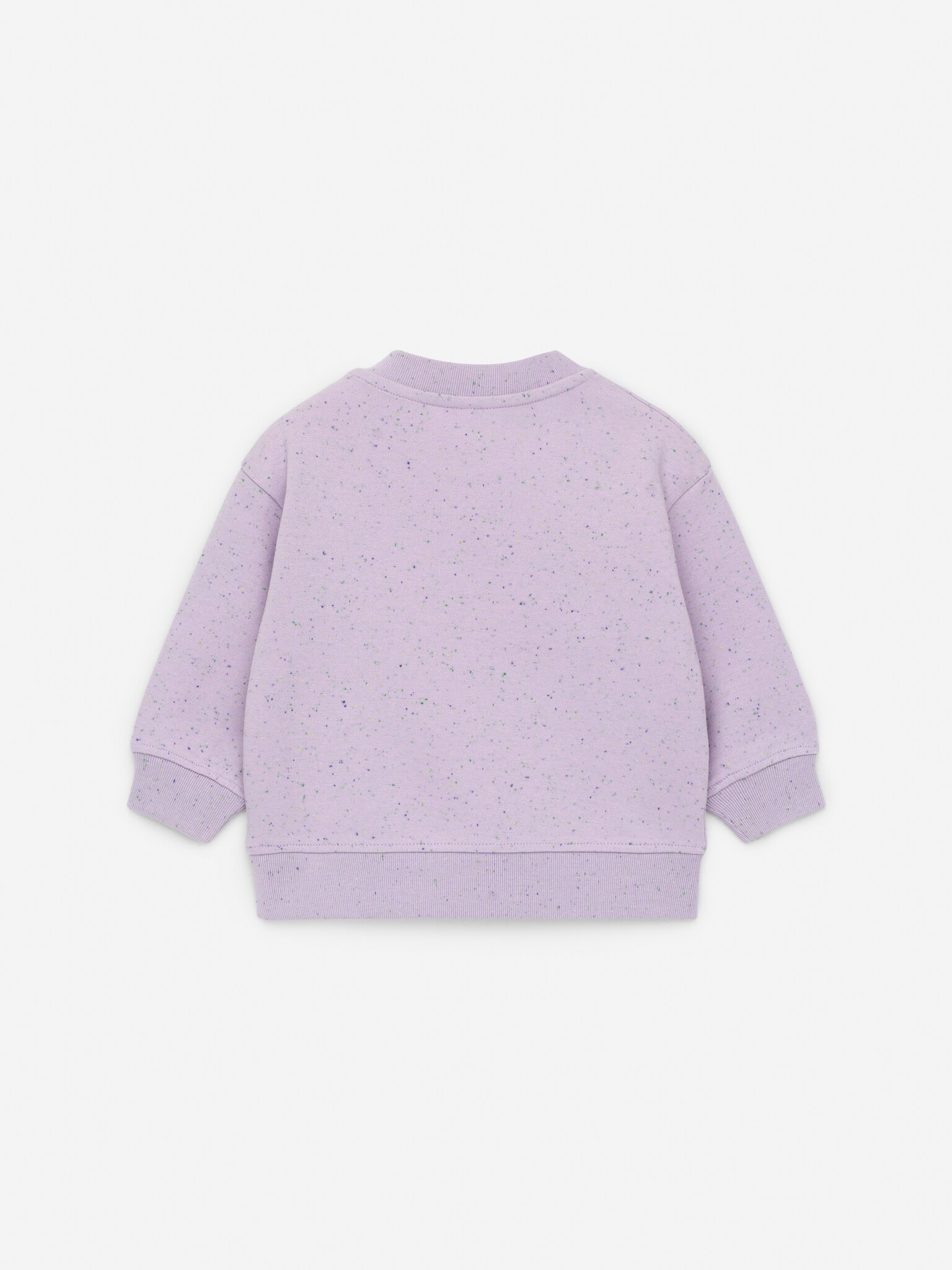 Sweat en coton mélangé - Mauve - 2