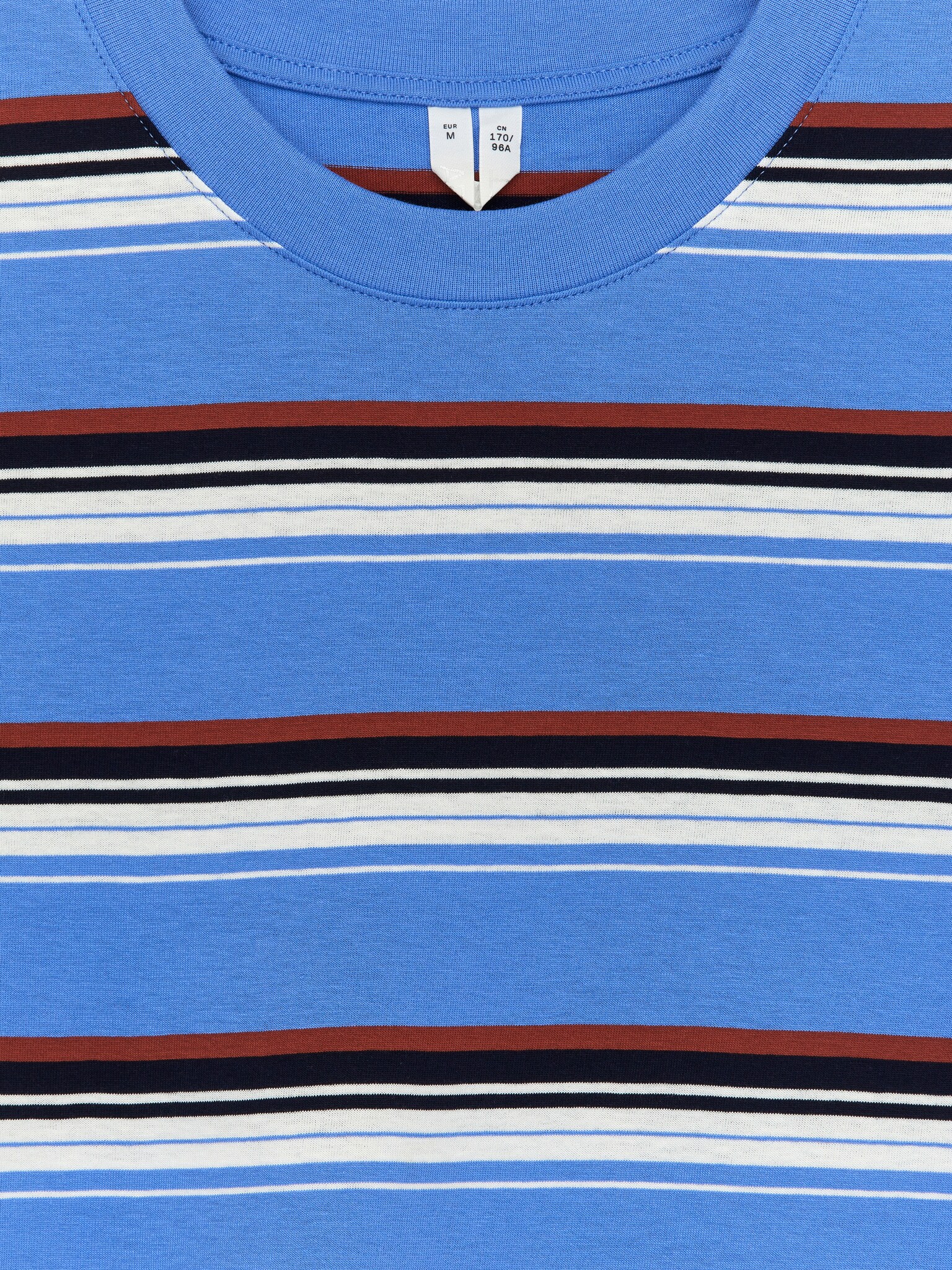 LILY Signature T-skjorte - Blå/stripet/Hvit/Hvit/mørkeblå/Red/White/Svart/Grå melange/Rosa/Brun/Off White/Mørkeblå/Brun/Grønn/Syrin/burgunder - 2