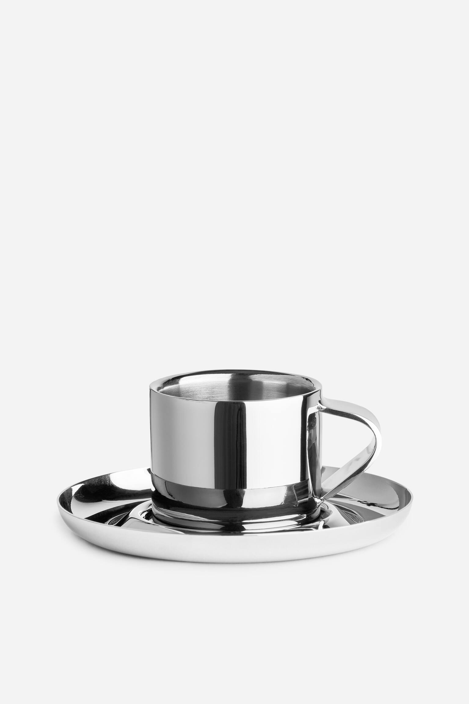 Stainless Steel Saucer - Steel - 3