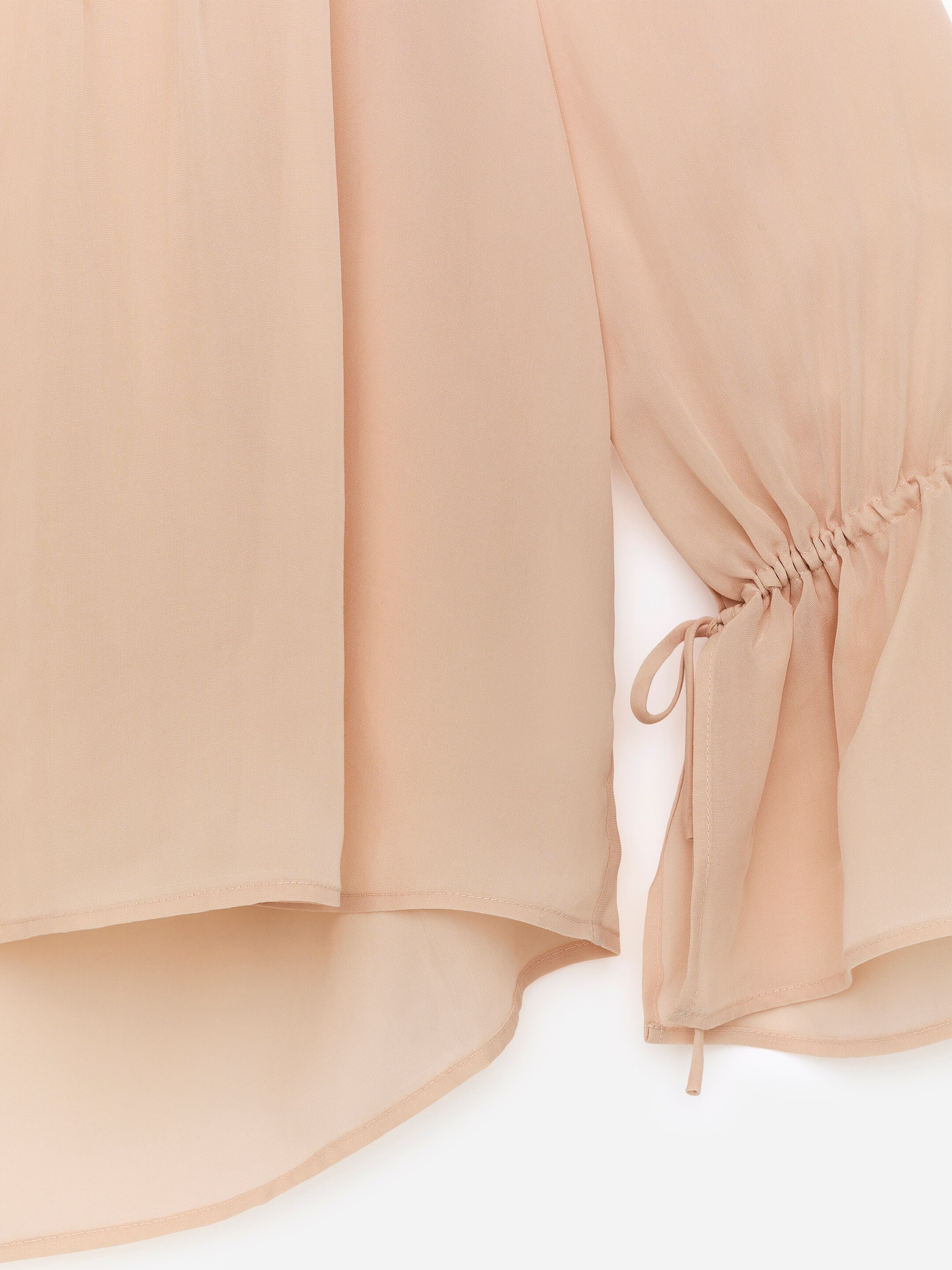 Ver imagen más grande: Blusa de cuello con volantes - Beige - MUJER | H&M ES 6