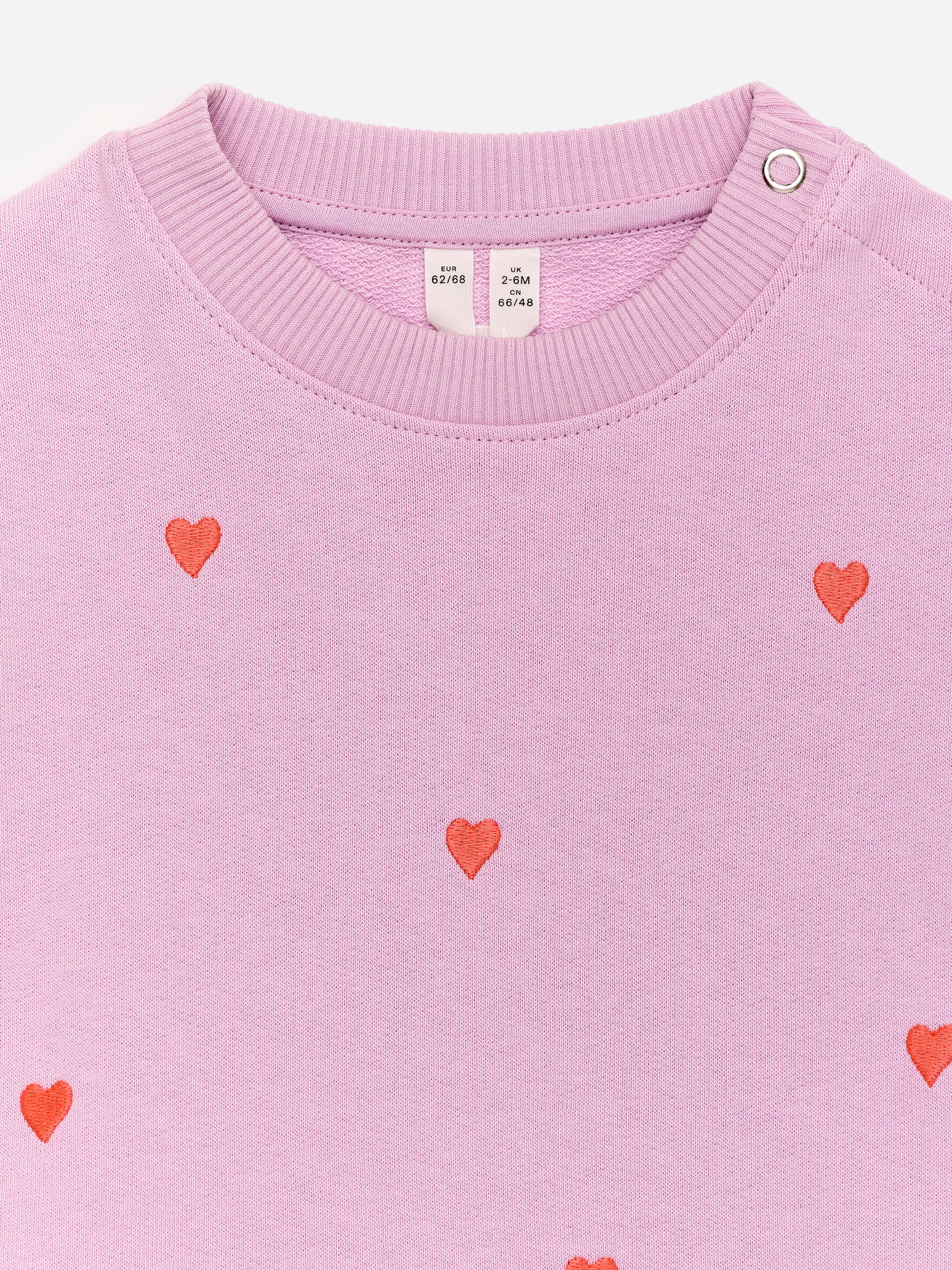 Grösseres Bild ansehen: Baumwoll-Sweatshirt mit Stickerei - Rosa - KINDER | H&M CH 3