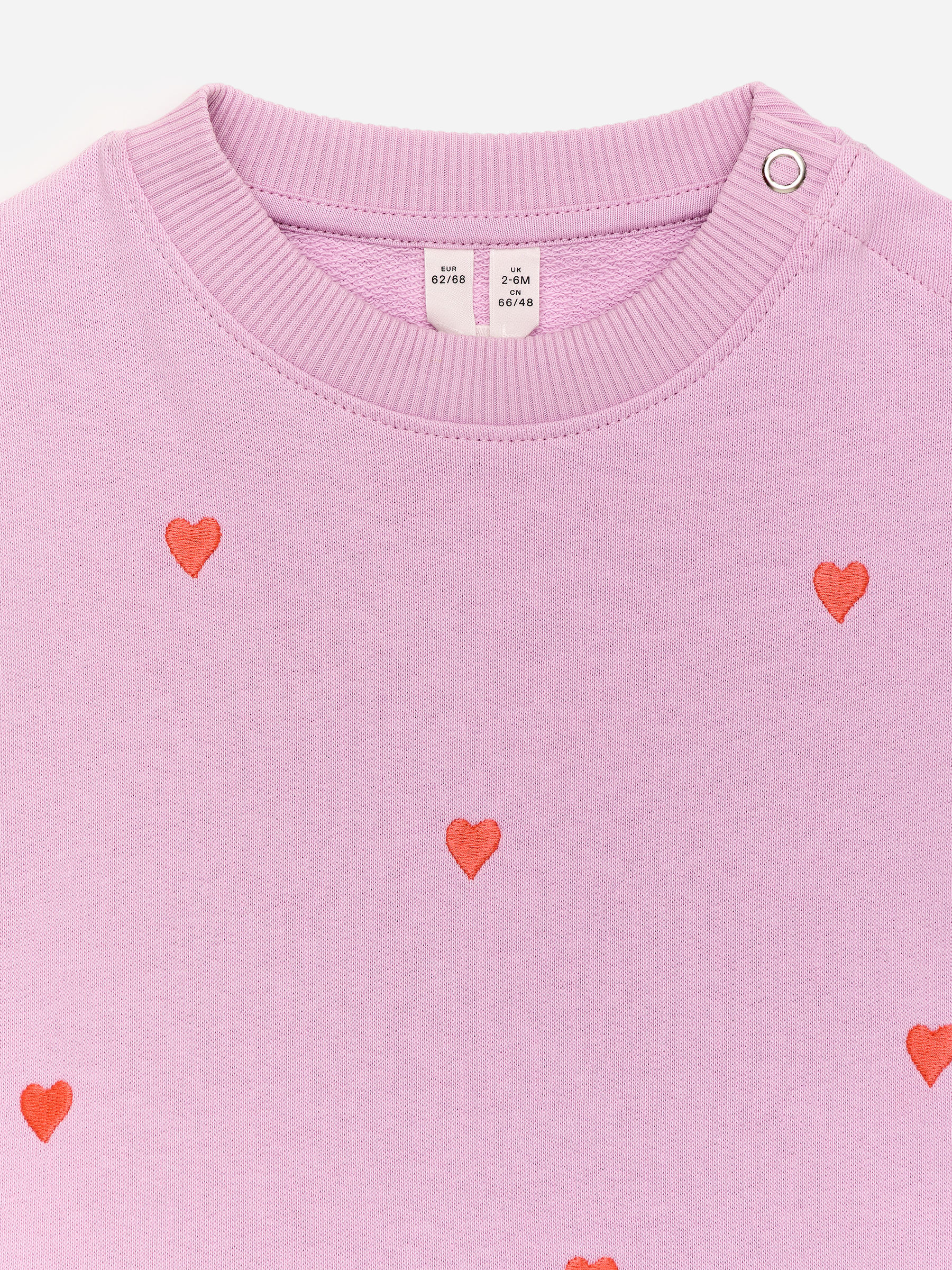 Baumwoll-Sweatshirt mit Stickerei - Rosa - Regular Fit - Kinder - StillMedia/DescriptiveDetail - 3