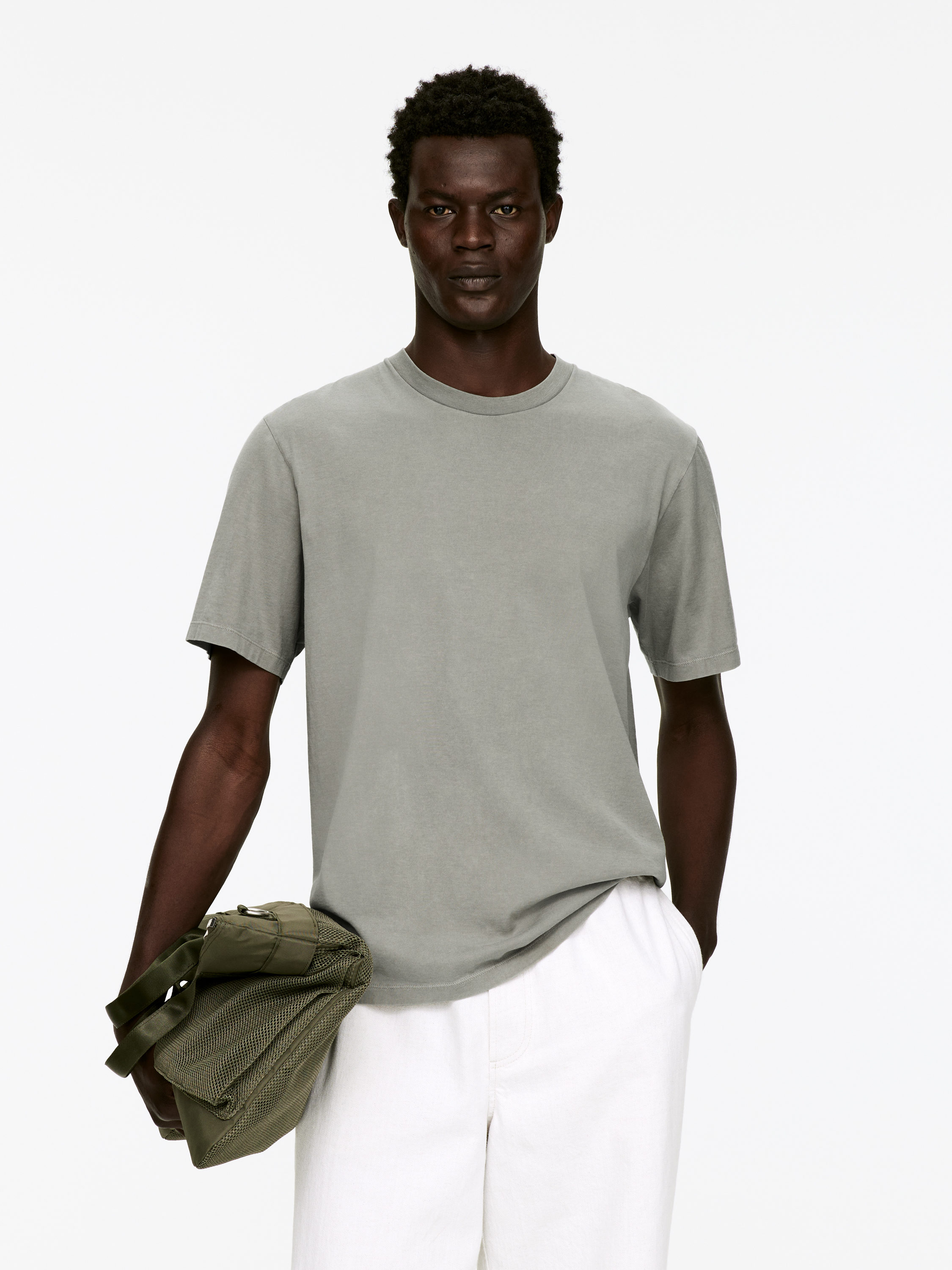 Relaxed T-Shirt-#84817B-15840