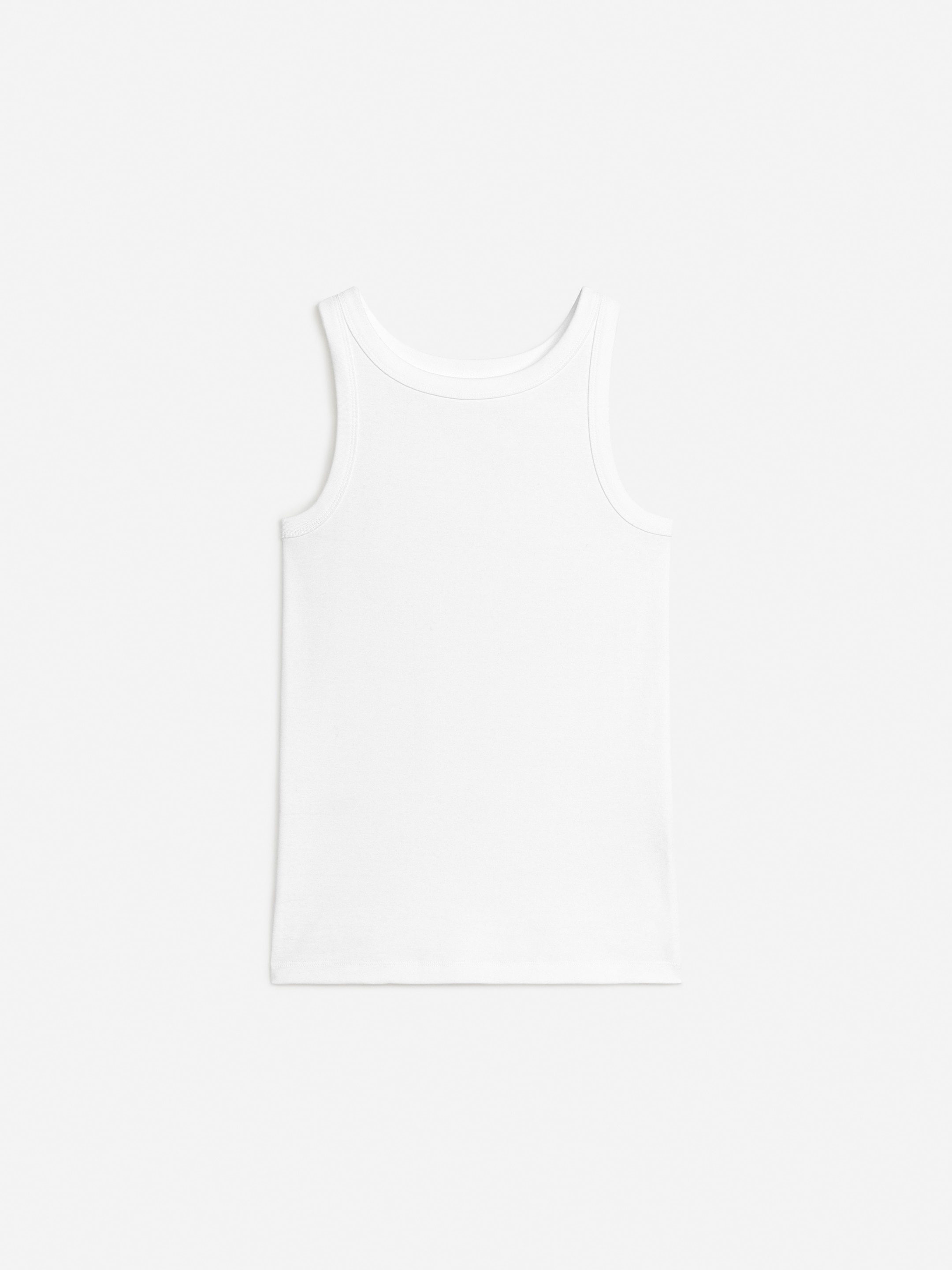 Agrandir l'image: Débardeur côtelé - Blanc - FEMME | H&M FR 6