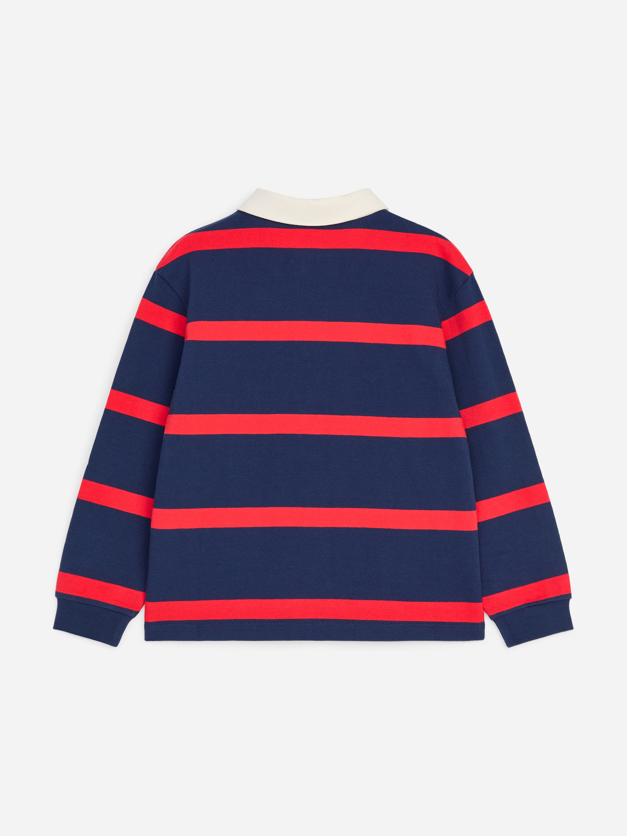 Rugby Shirt - Dark Blue/Red - Relaxed fit - children - StillMedia/DescriptiveStillLife - 3