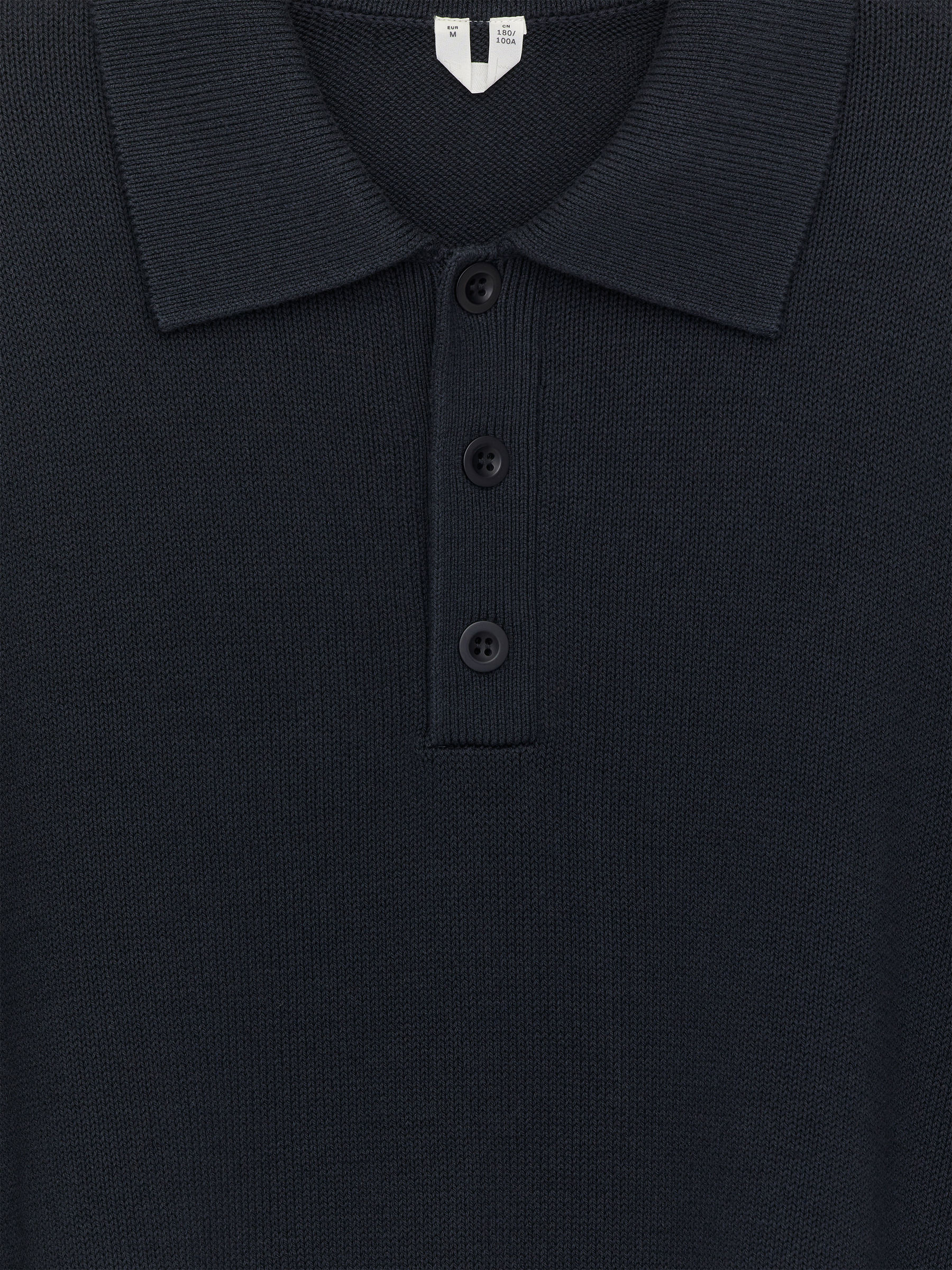 Cotton Lyocell Polo Shirt - Dark Blue - Regular fit - Men - StillMedia/DescriptiveStillLife - 1