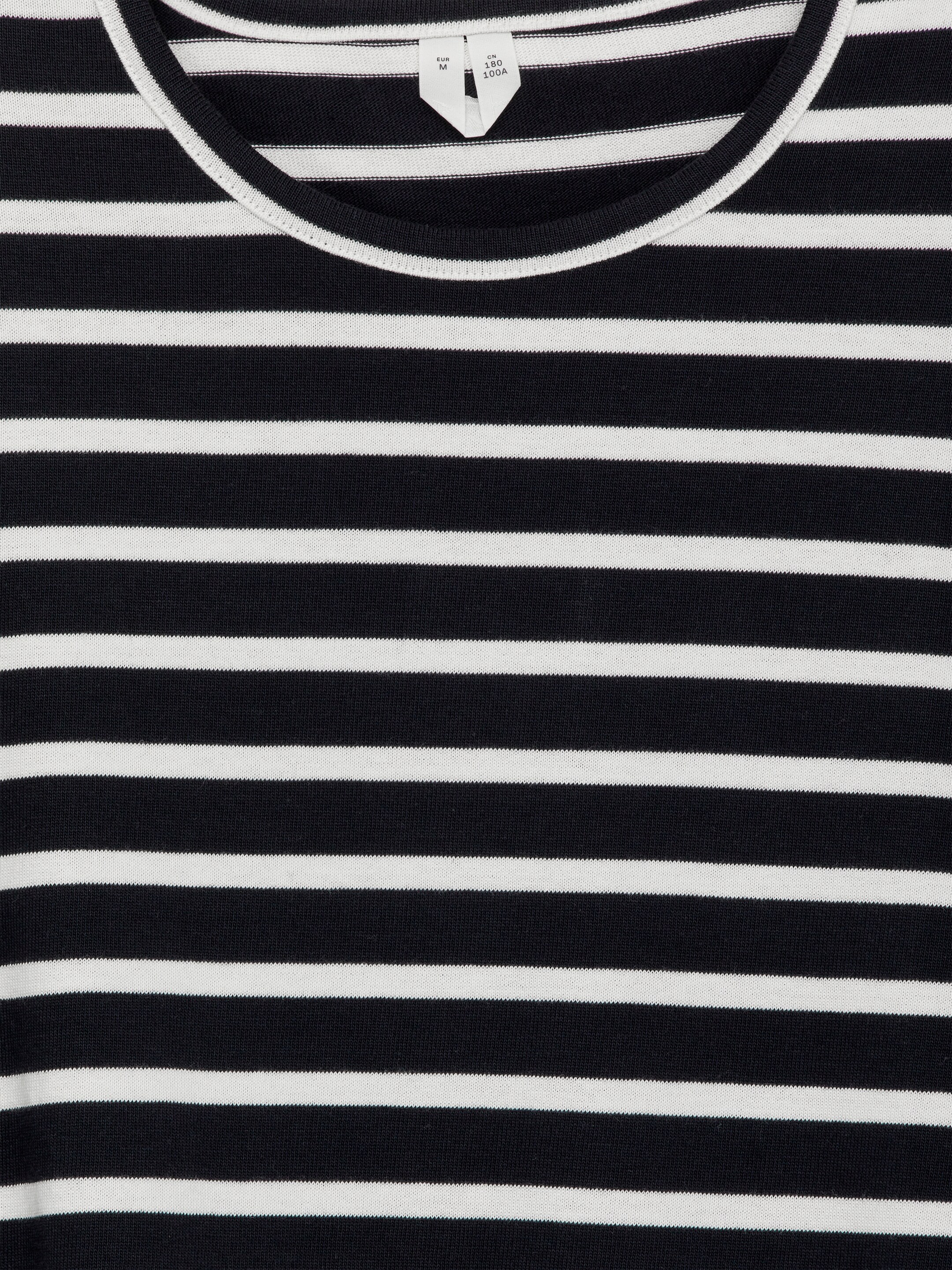 Grotere afbeelding bekijken: T-shirt met lange mouwen - Gebroken wit/donkerblauw - HEREN | H&M NL 6