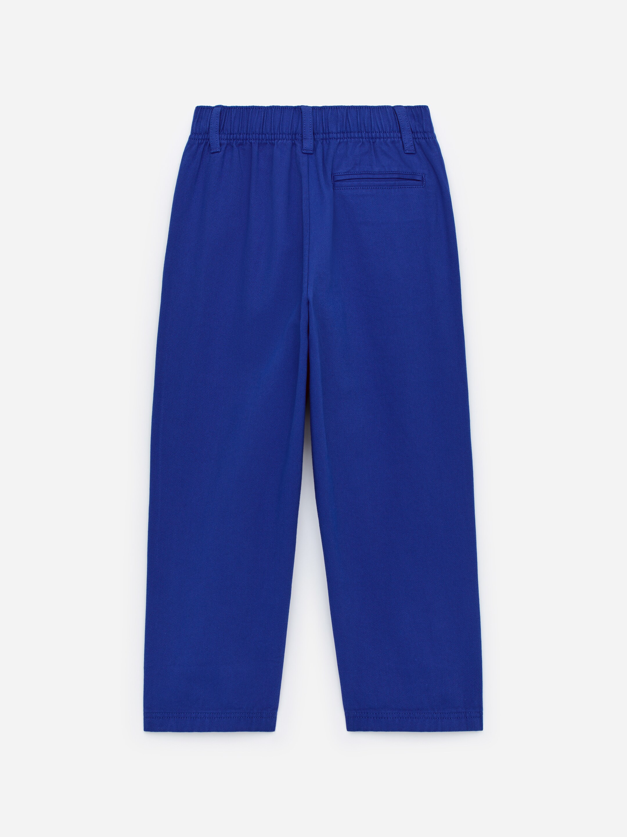 Tapered Cotton Chinos - Bright Blue - Regular fit - Children - StillMedia/DescriptiveStillLife - 3
