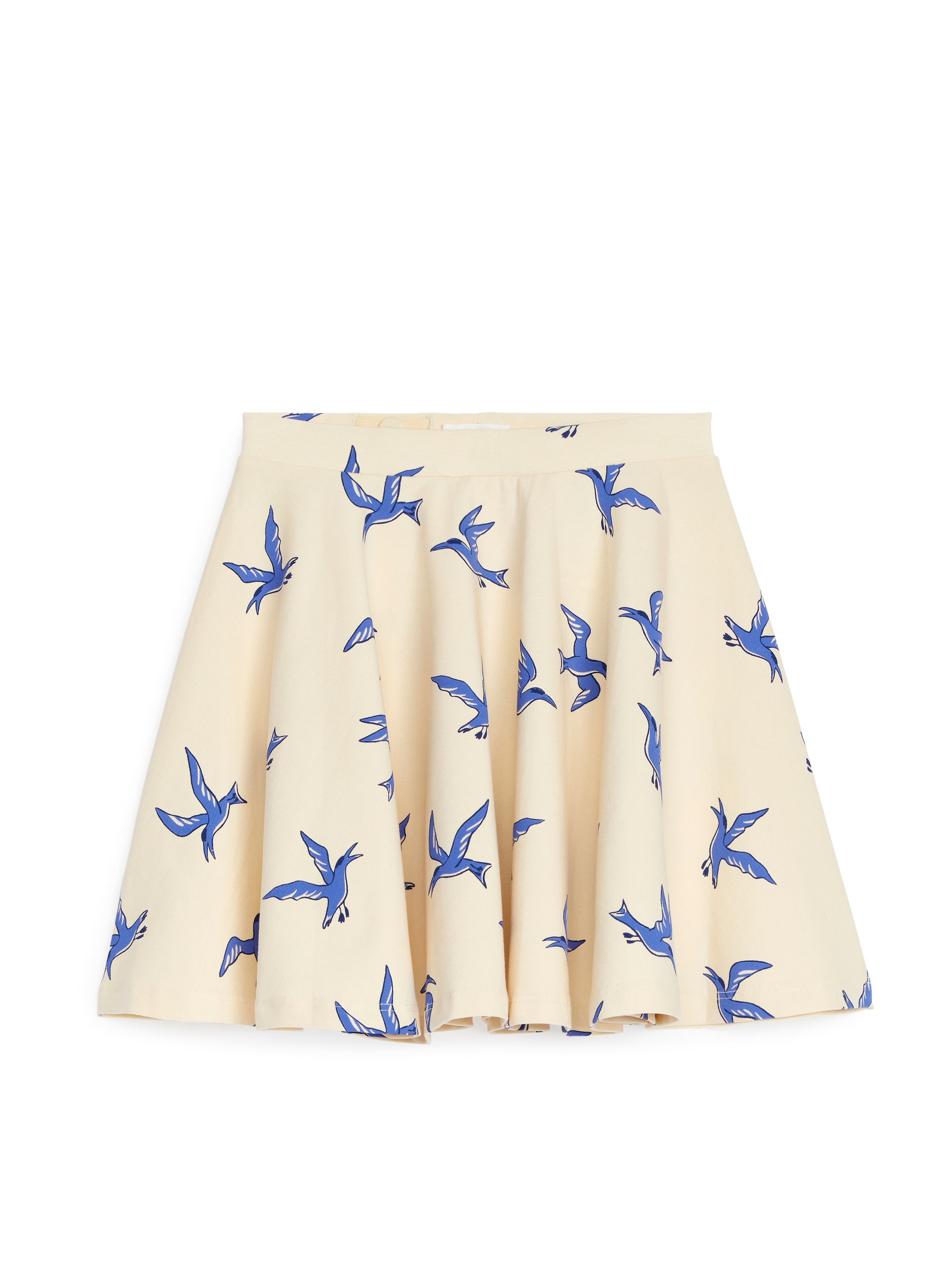 Grösseres Bild ansehen: Bedruckter Jerseyrock - Blassgelb - KINDER | H&M CH 1