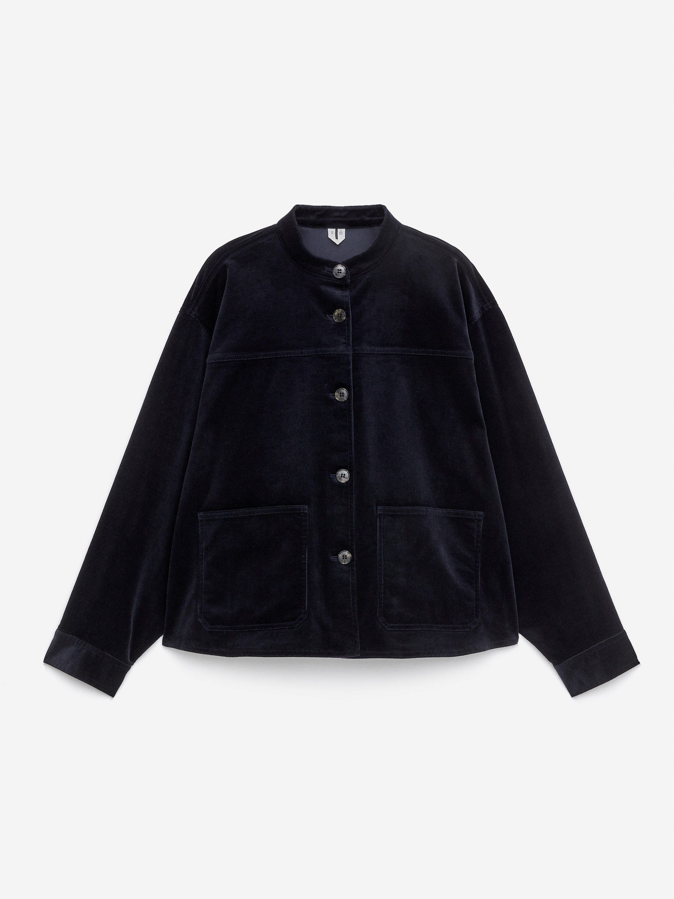 Corduroy Overshirt-#0A041F-16278