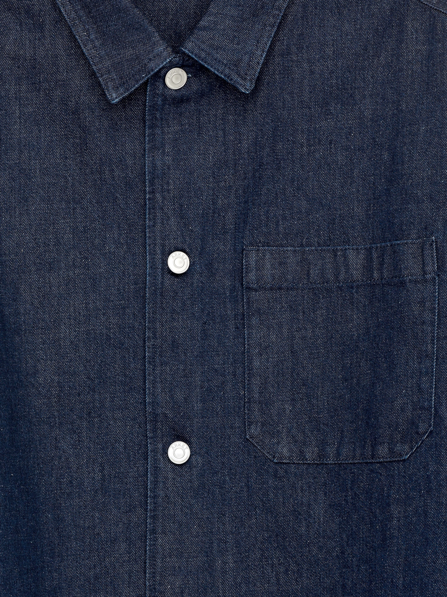Surchemise en jean - Bleu foncé - 5