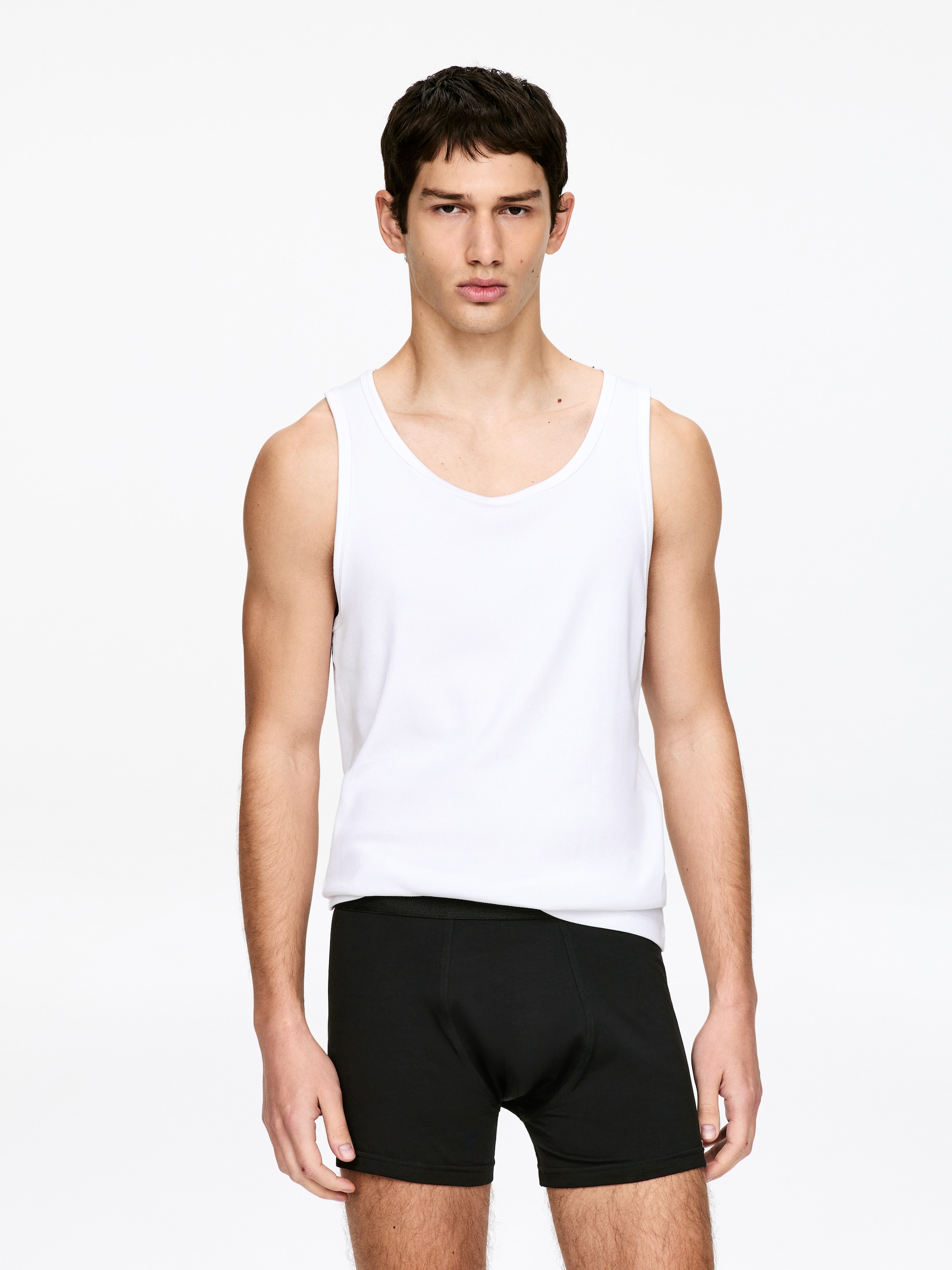 Boxers longs en jersey, lot de 3 - Noir - Regular fit - Homme - StillMedia/Lookbook - 5