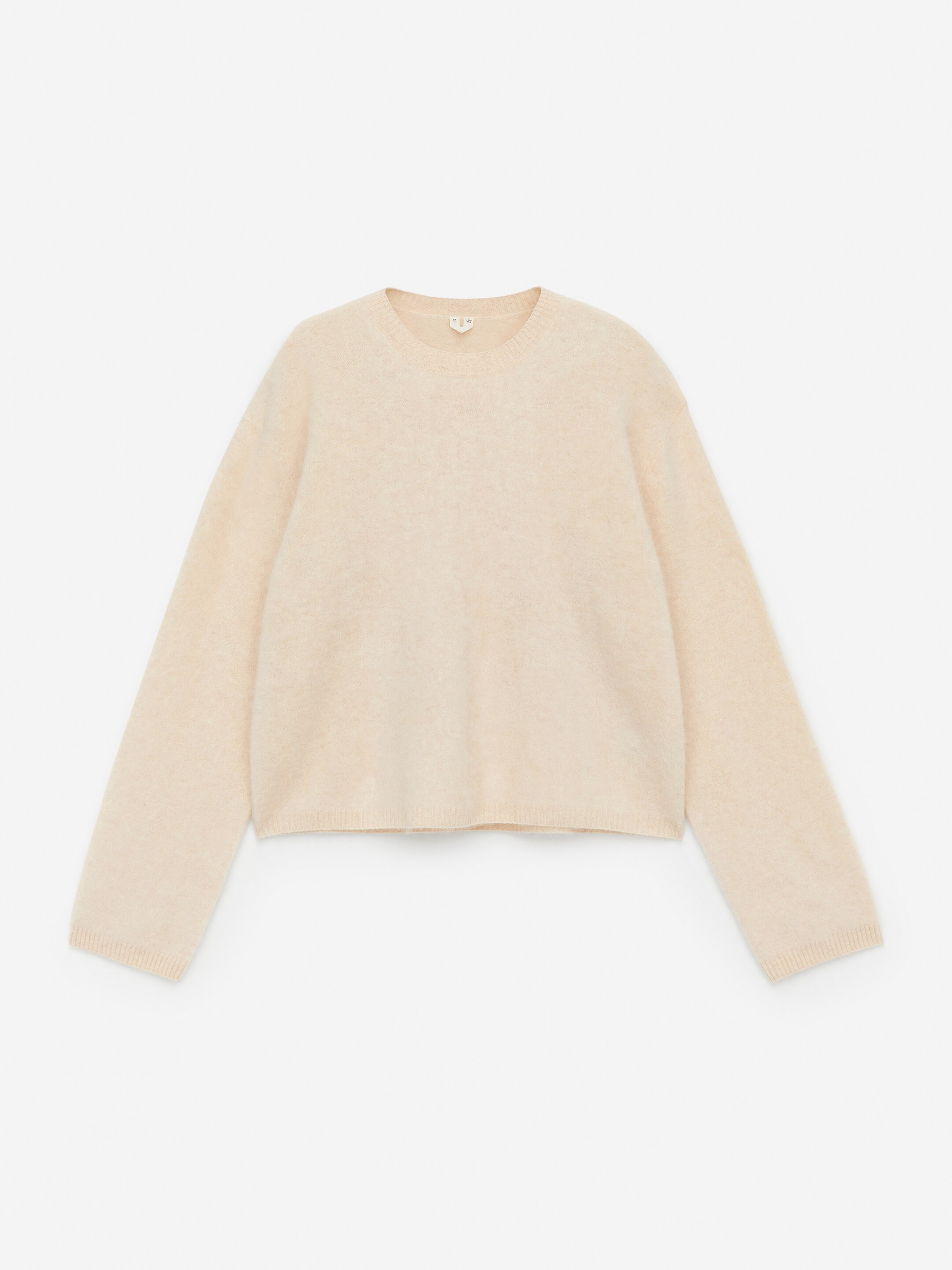 Größeres Bild ansehen: Gebürsteter Wollpullover - Hellbeige - Ladies | H&M DE 1