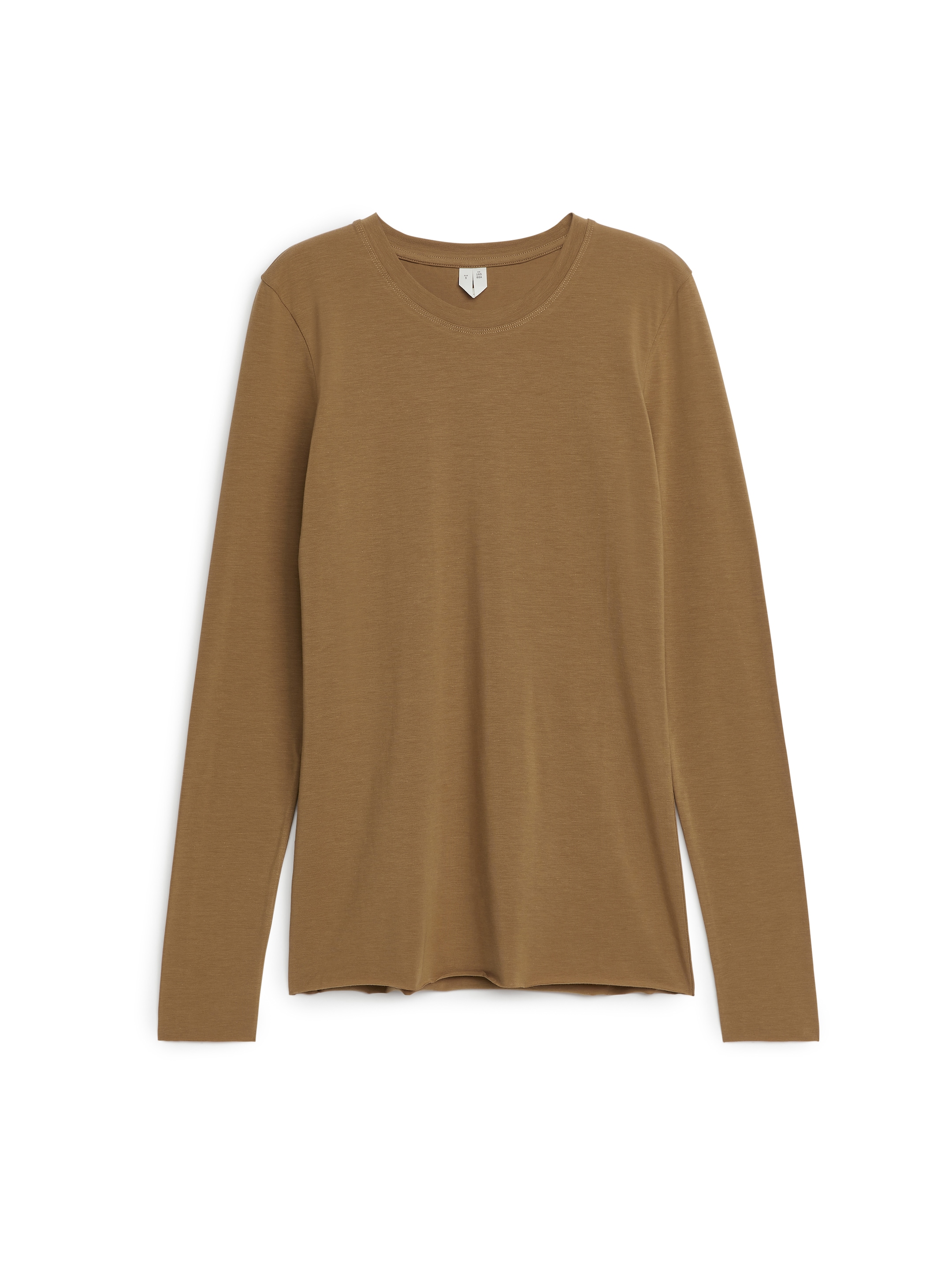 Tröja i lyocellblandning - Beige - Slim fit - Women - StillMedia/DescriptiveStillLife - 1