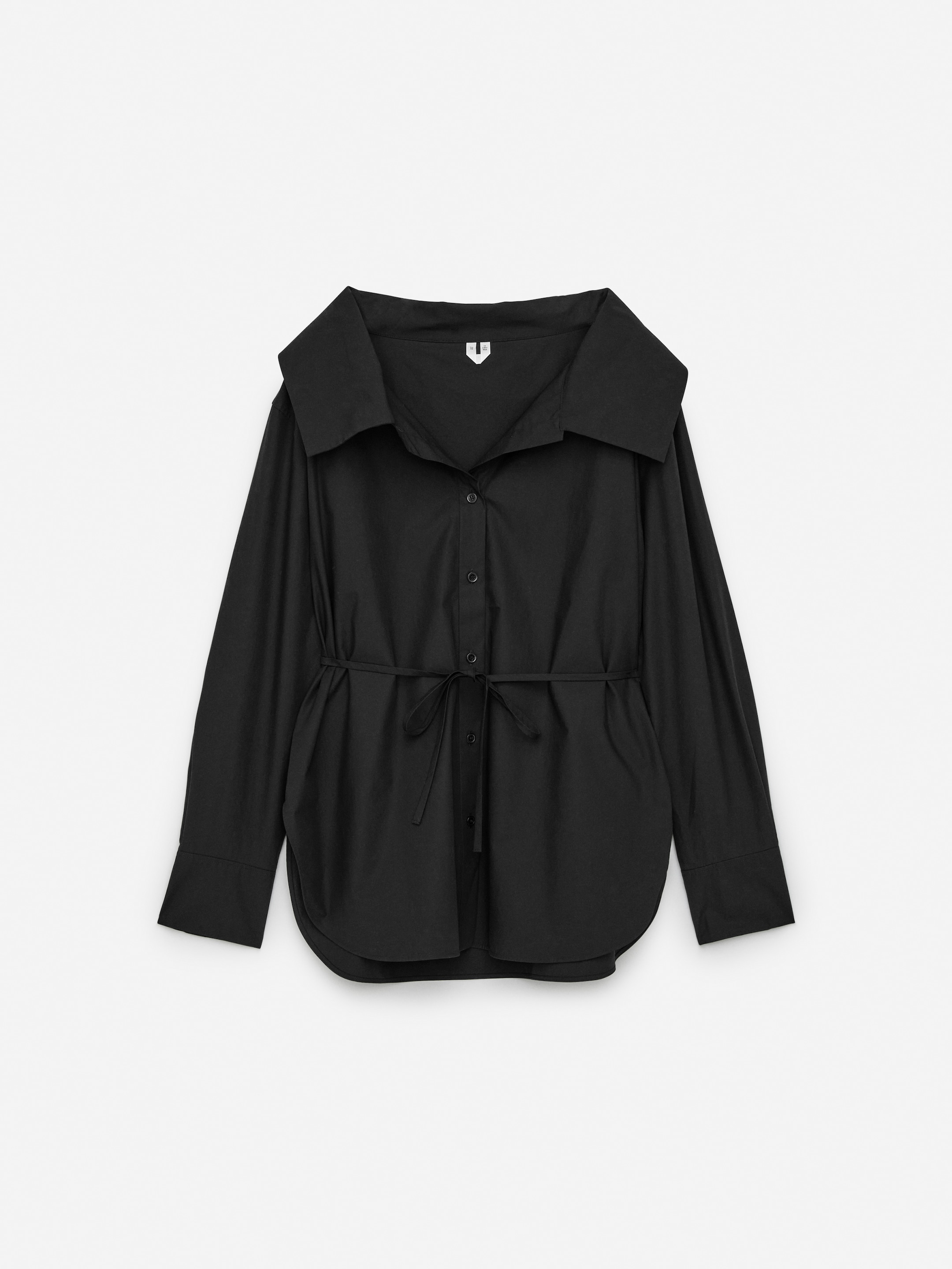 Wide-Collar Blouse-#272628-14564